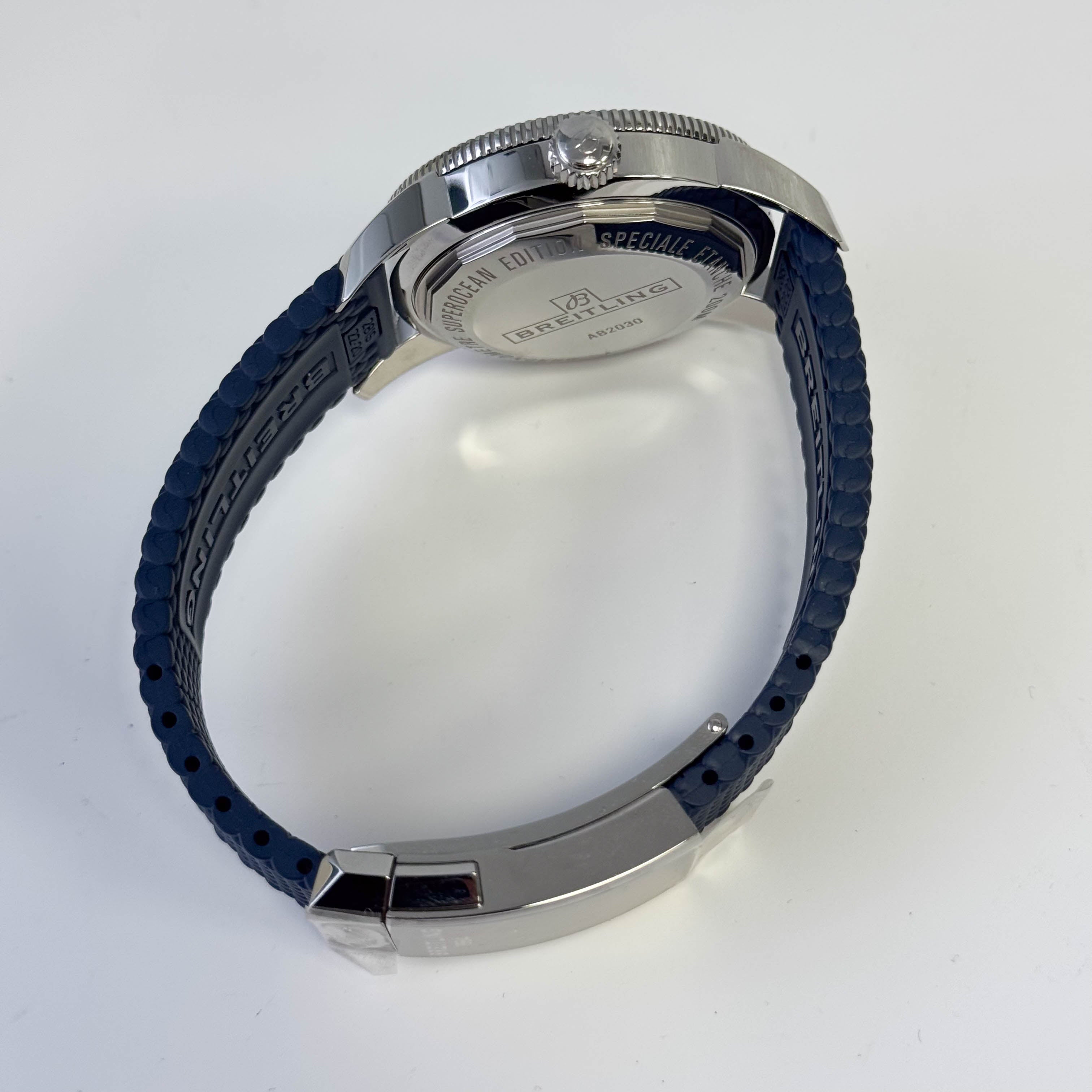 Breitling Superocean Heritage 44mm Navy Blue Dial Watch Ref# AB2030161C1S1