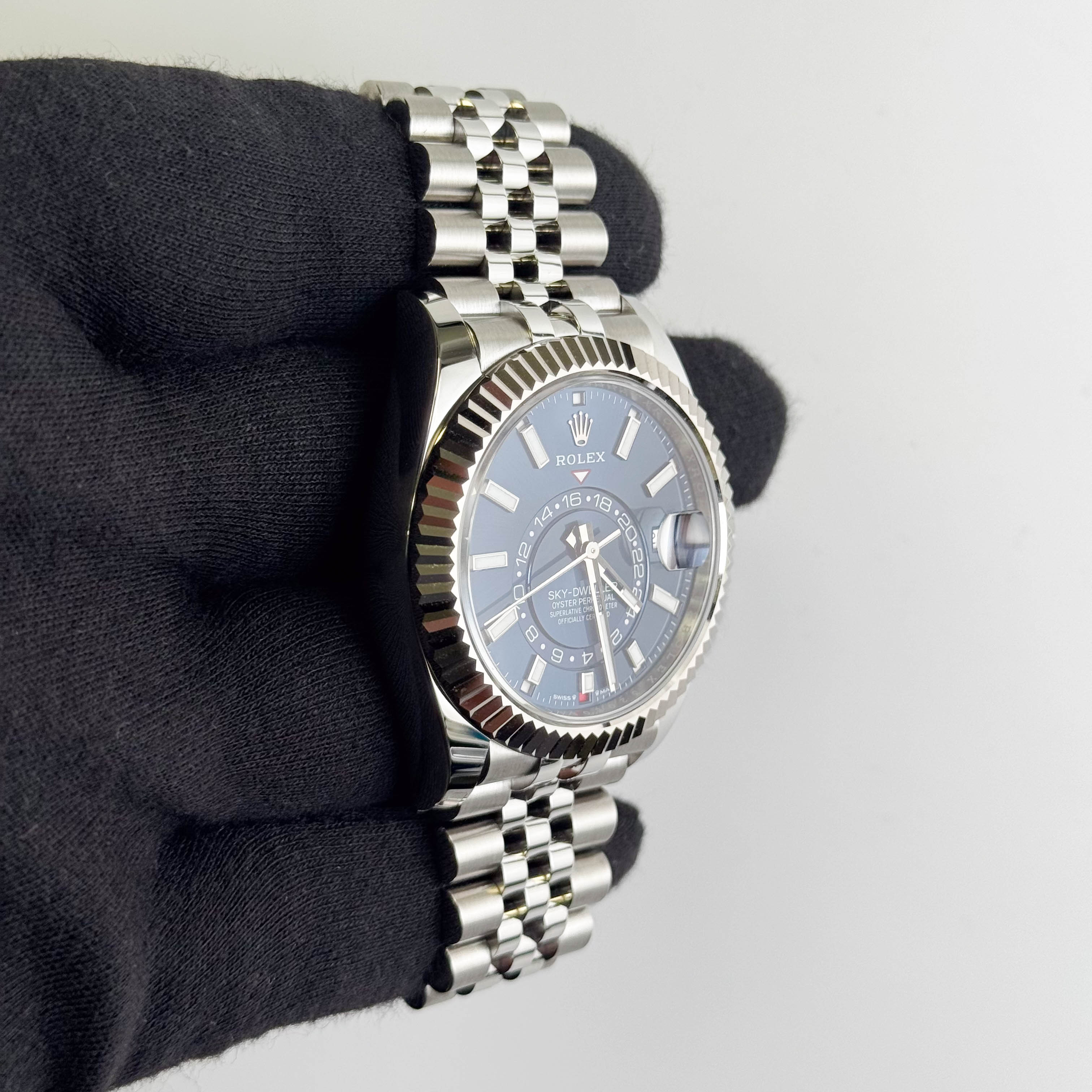 Rolex Sky-Dweller 42mm Blue Dial Watch Ref# 336934