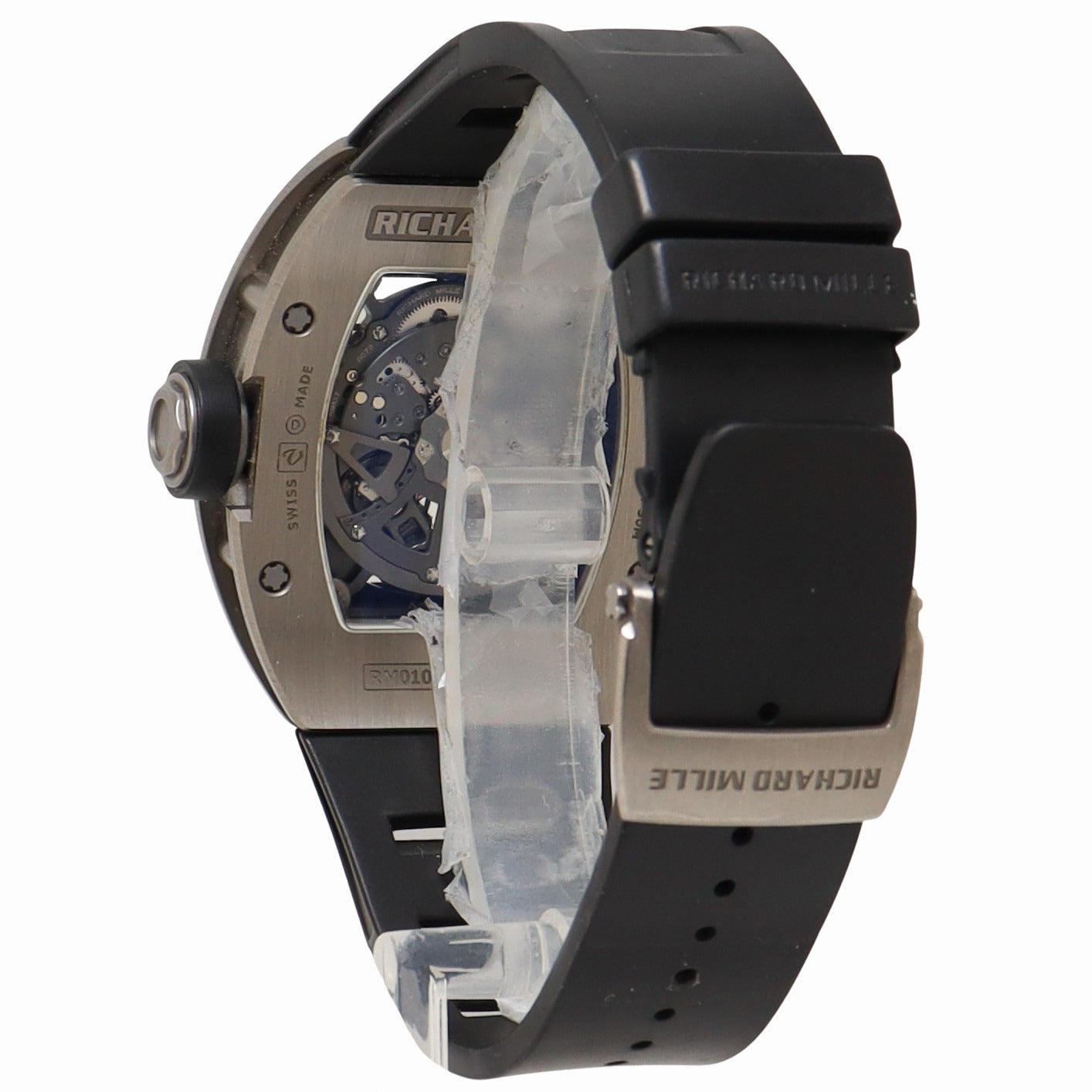 Richard Mille RM010 AlTi Titanium 48mm Skeleton Dial Watch Reference# RM010 AlTi - Happy Jewelers Fine Jewelry Lifetime Warranty