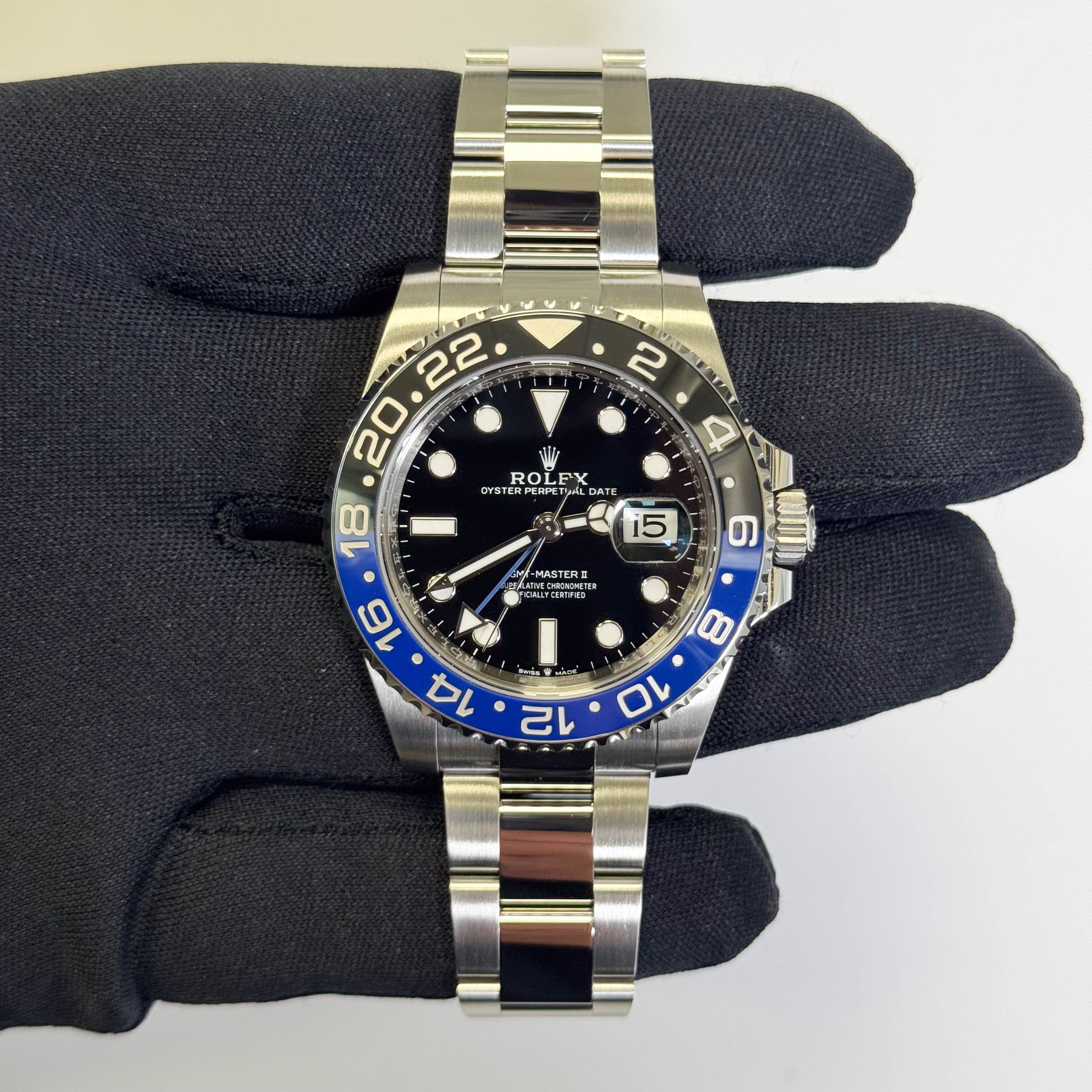 Rolex GMT Master II 40mm Black Dial Watch Ref# 126710BLNR - Happy Jewelers Fine Jewelry Lifetime Warranty