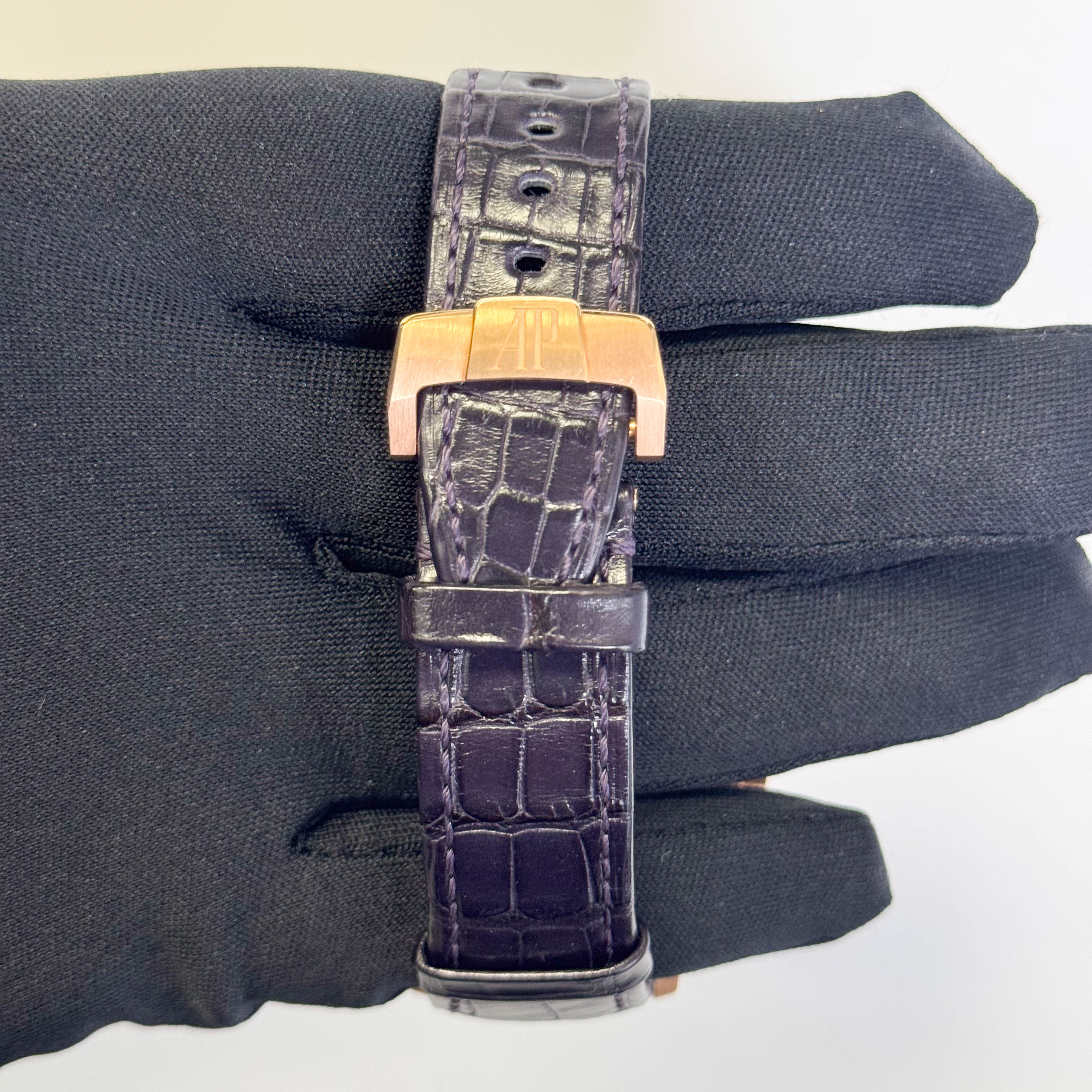 Audemars Piguet Code 11.59 41mm Blue Dial Watch Ref# 26394OR.OO.D321CR.01 - Happy Jewelers Fine Jewelry Lifetime Warranty