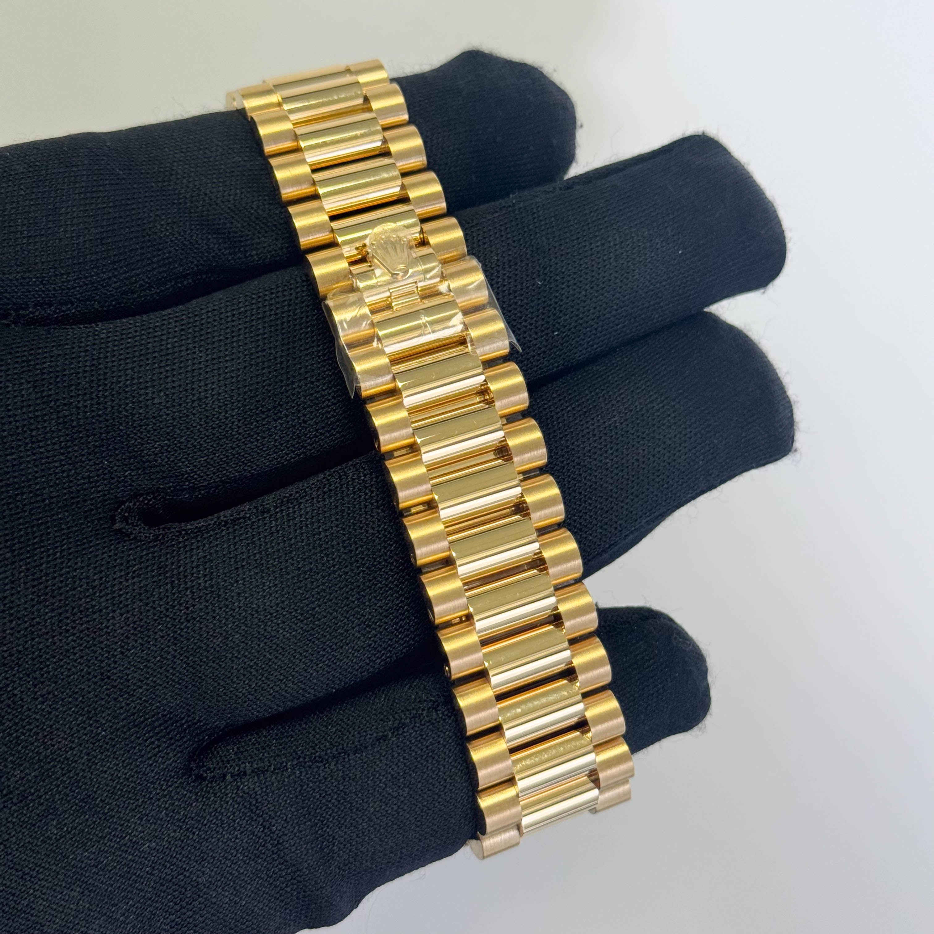 Rolex Day-Date 36mm Green Dial Watch Ref# 128238