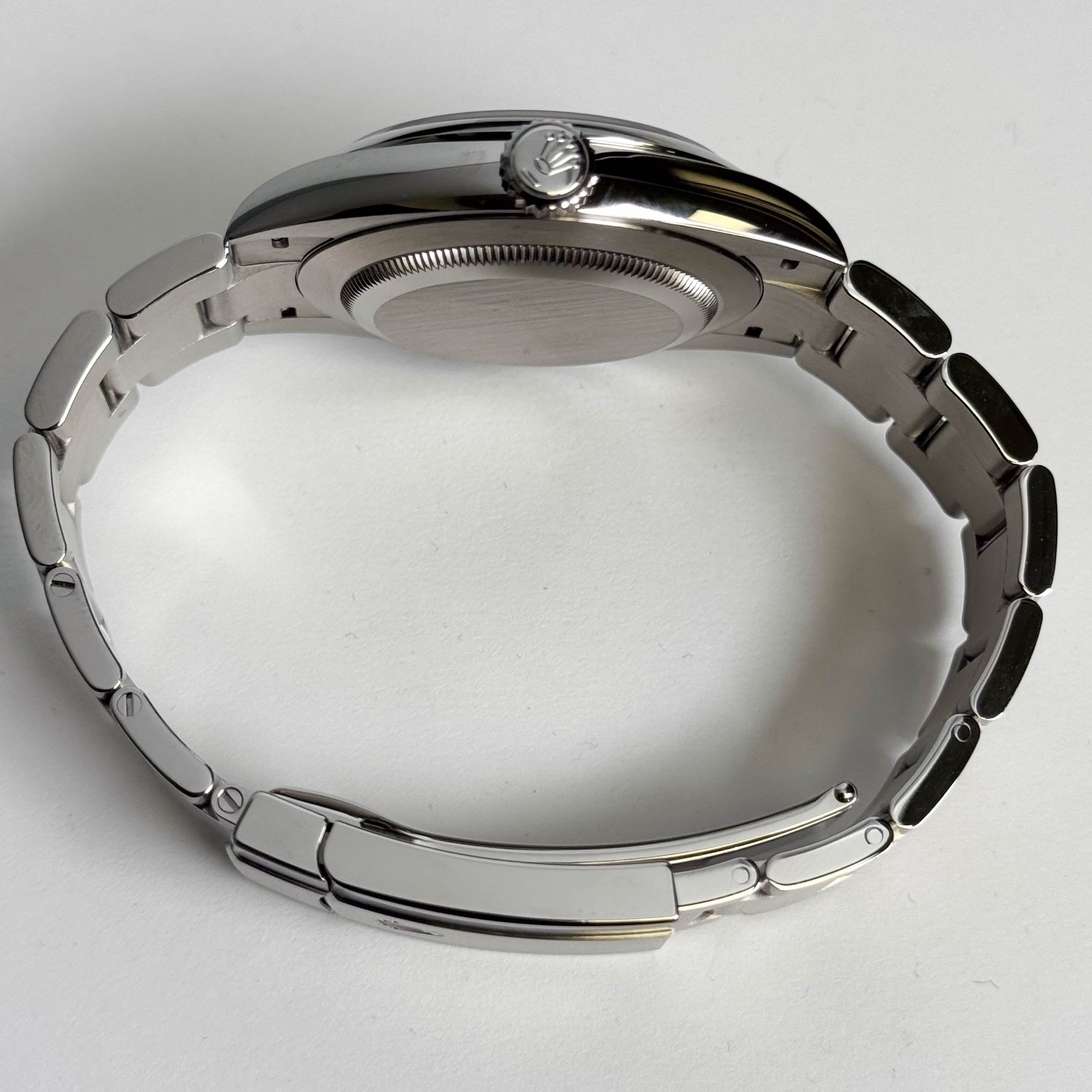 Rolex Oyster Perpetual 41mm Pink Dial Watch Ref# 134300