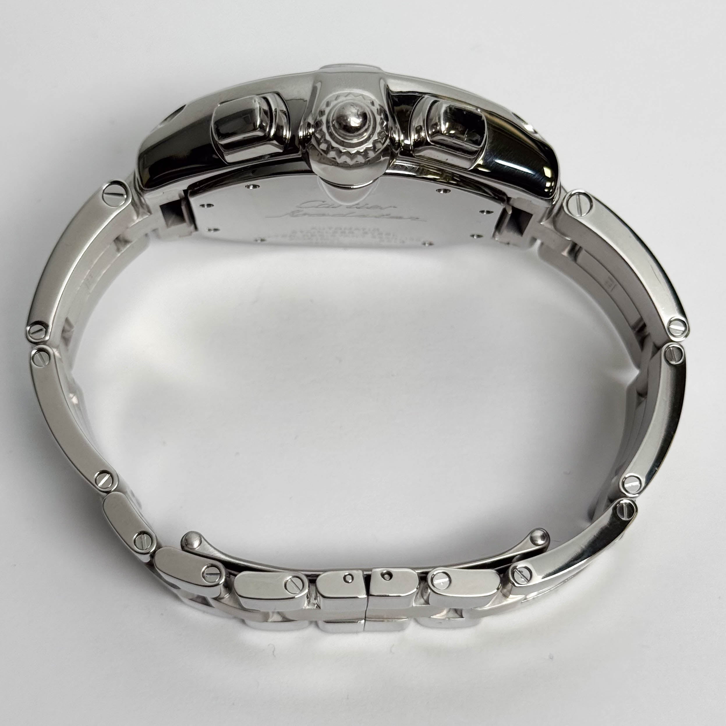 Cartier Roadster 43mm Black Dial Watch Ref# W62020X6 - Happy Jewelers Fine Jewelry Lifetime Warranty