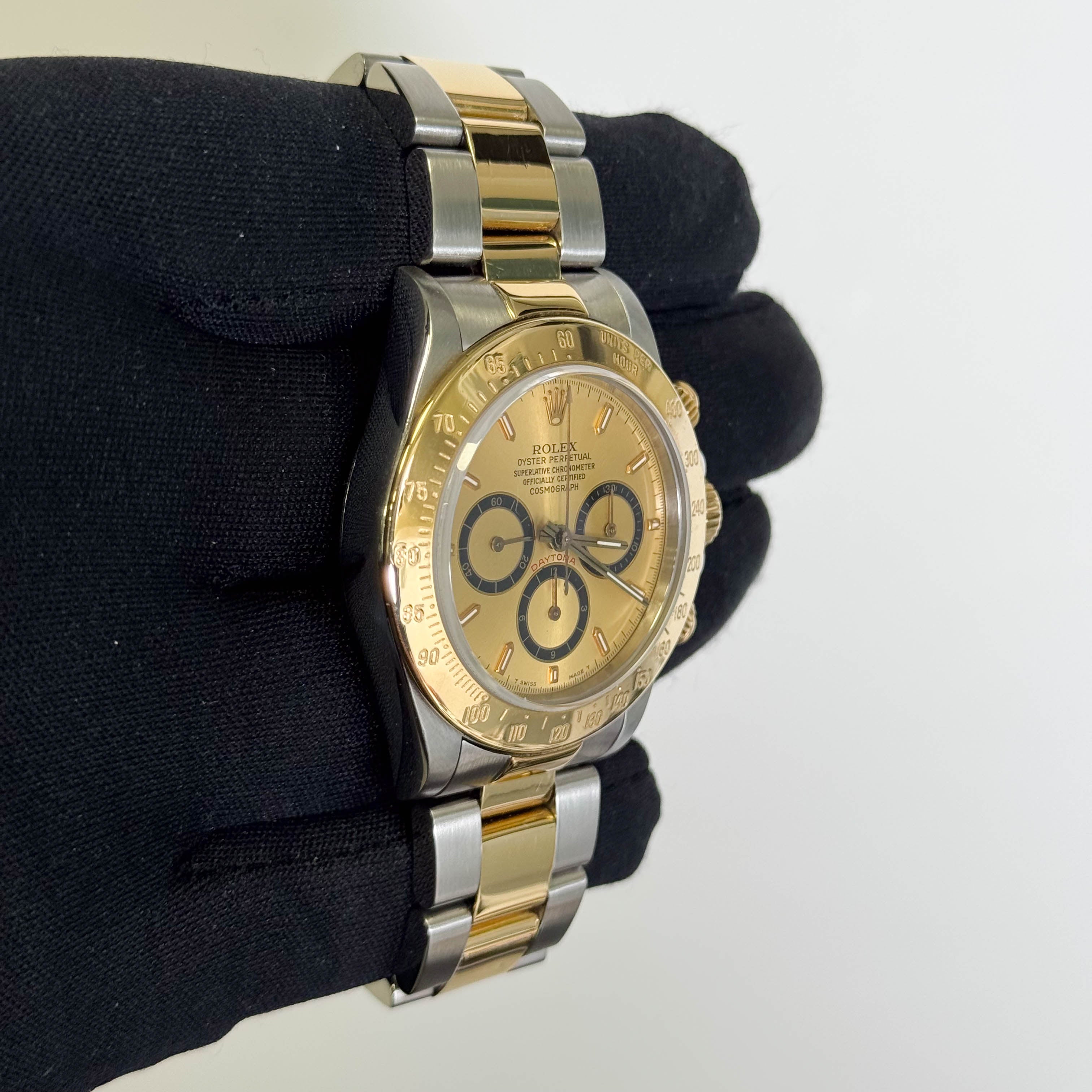 Rolex Daytona 40mm White Dial Watch Ref# 16523 - Happy Jewelers Fine Jewelry Lifetime Warranty