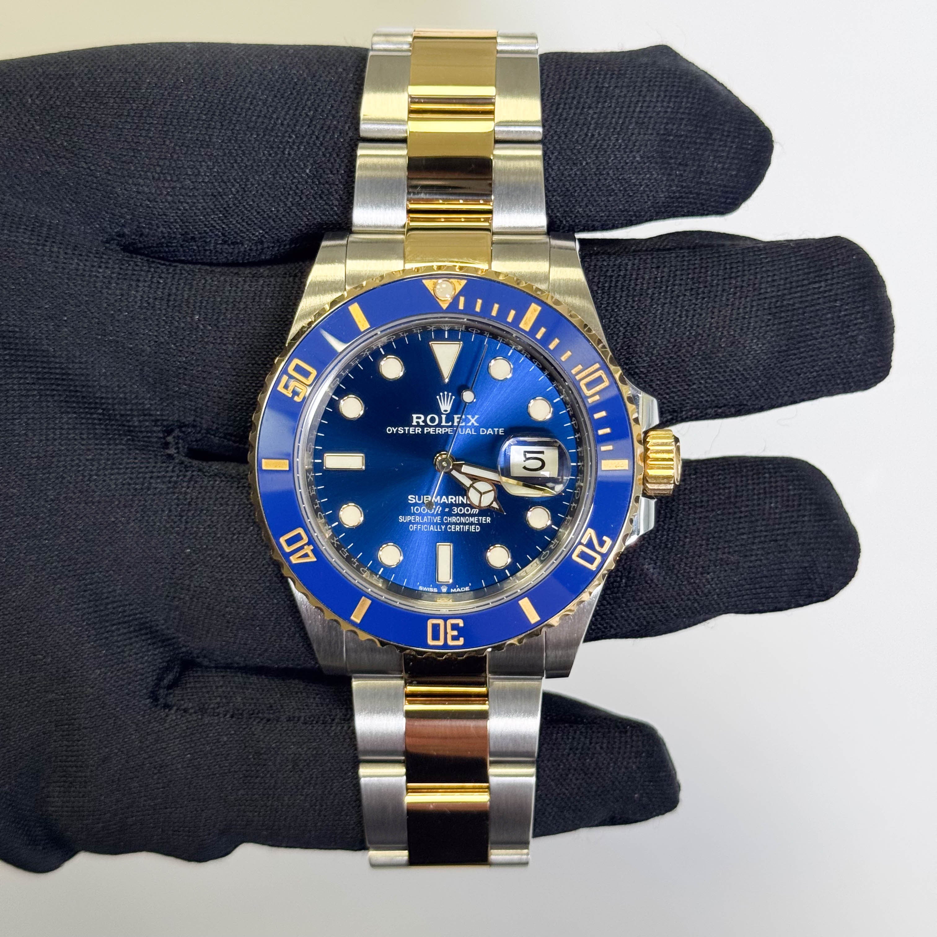 Rolex Submariner 41mm Blue Dial Watch Ref# 126613LB - Happy Jewelers Fine Jewelry Lifetime Warranty