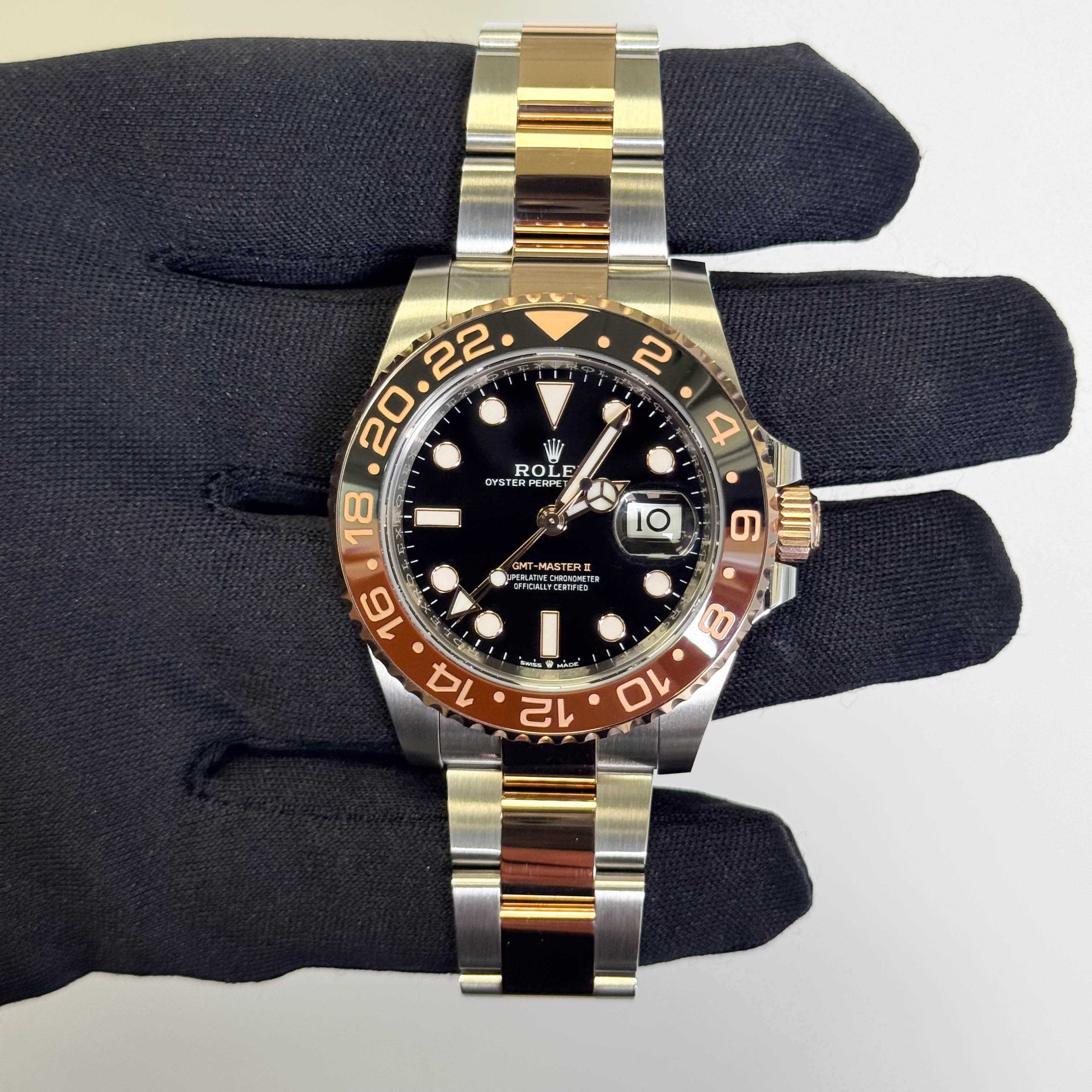 Rolex GMT-Master II 40mm Black Dial Watch Ref# 126711CHNR - Happy Jewelers Fine Jewelry Lifetime Warranty
