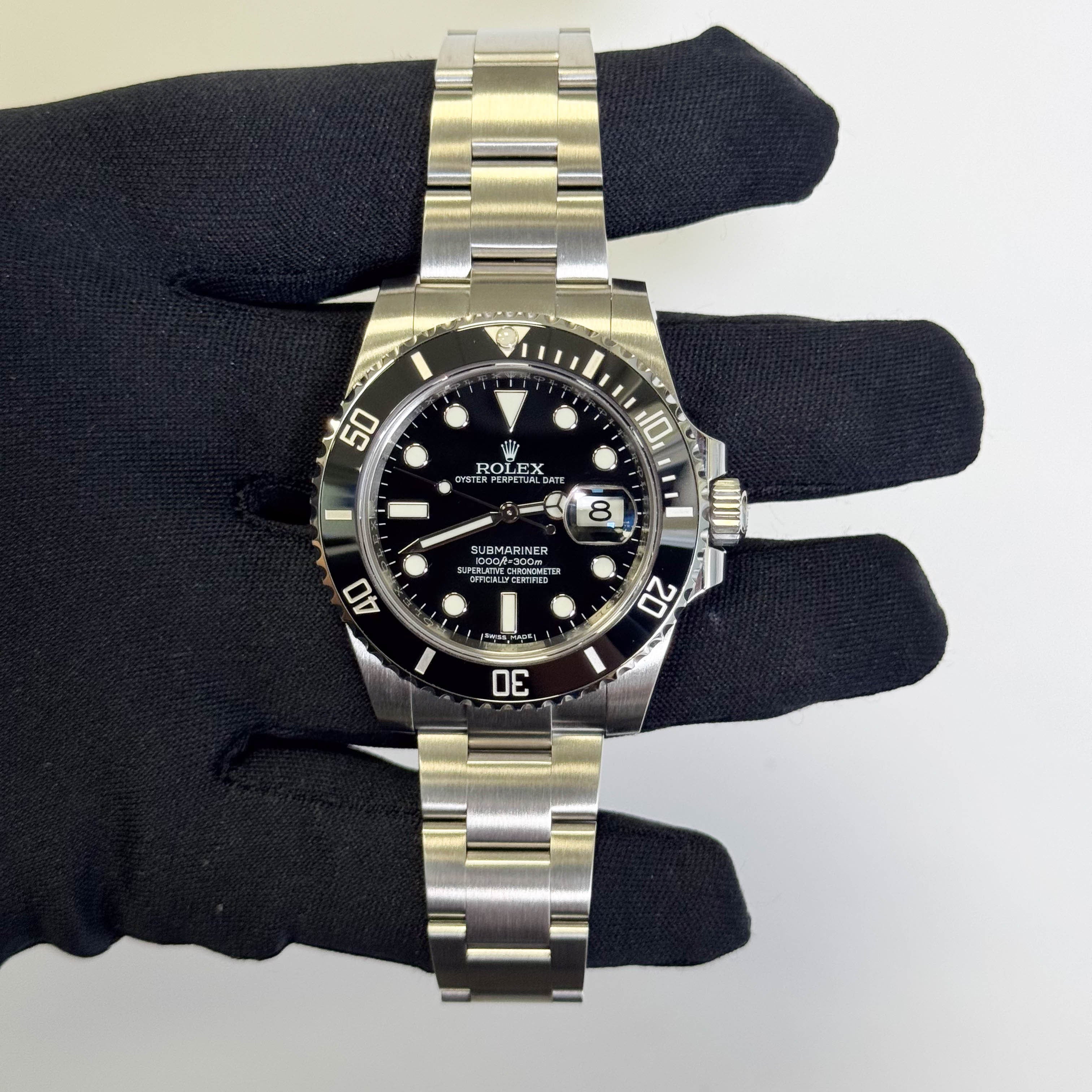 Rolex Submariner 41mm Black Dial Watch Ref# 116610LN - Happy Jewelers Fine Jewelry Lifetime Warranty