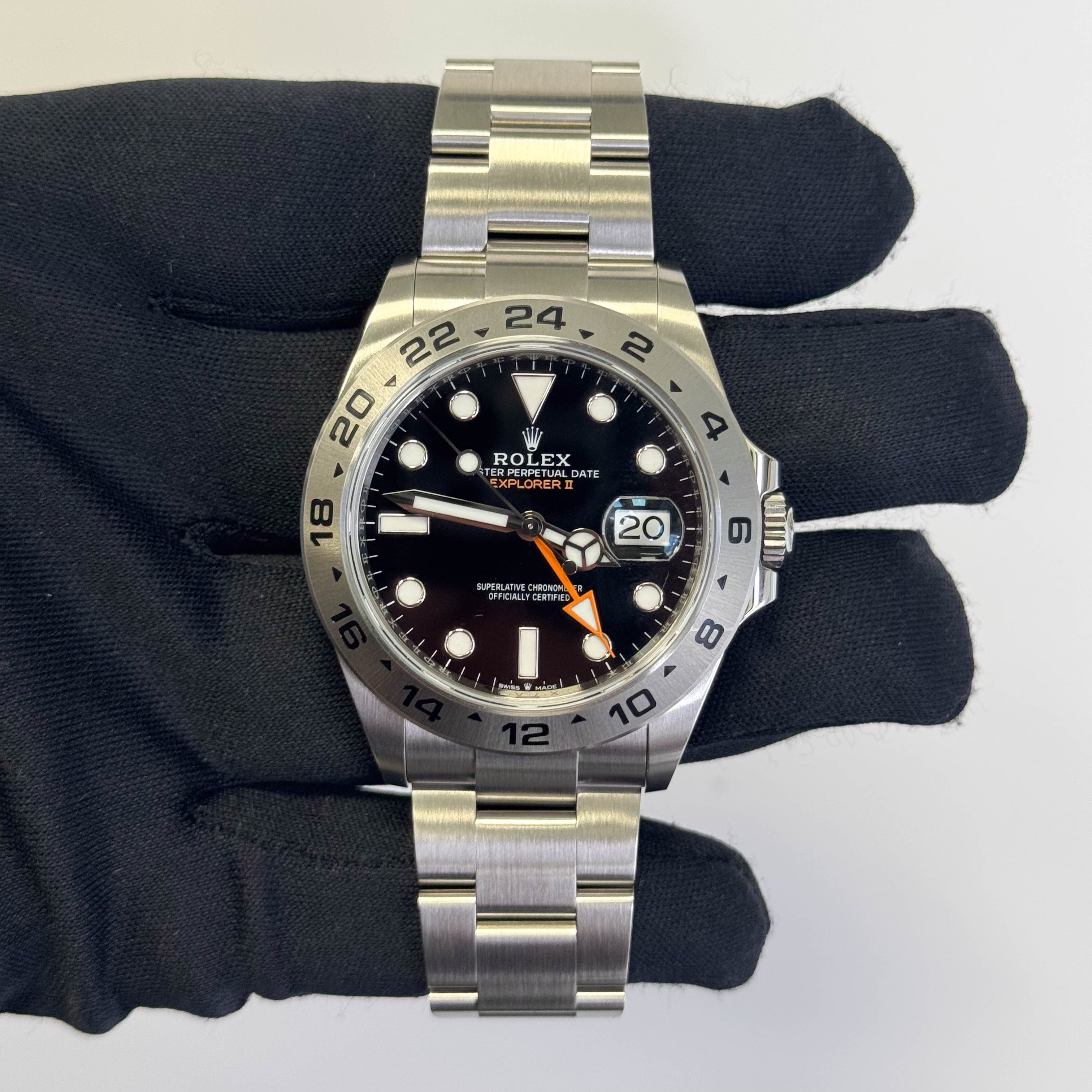 Rolex Explorer II 42mm Black Dial Watch Ref# 226570
