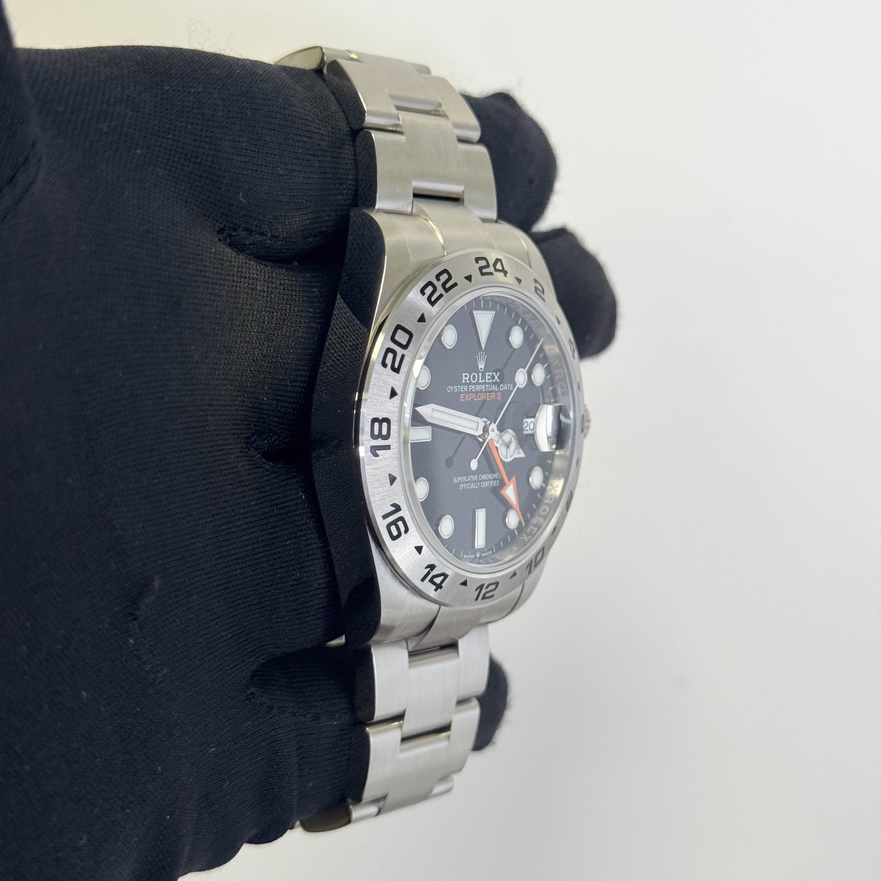Rolex Explorer II 42mm Black Dial Watch Ref# 226570
