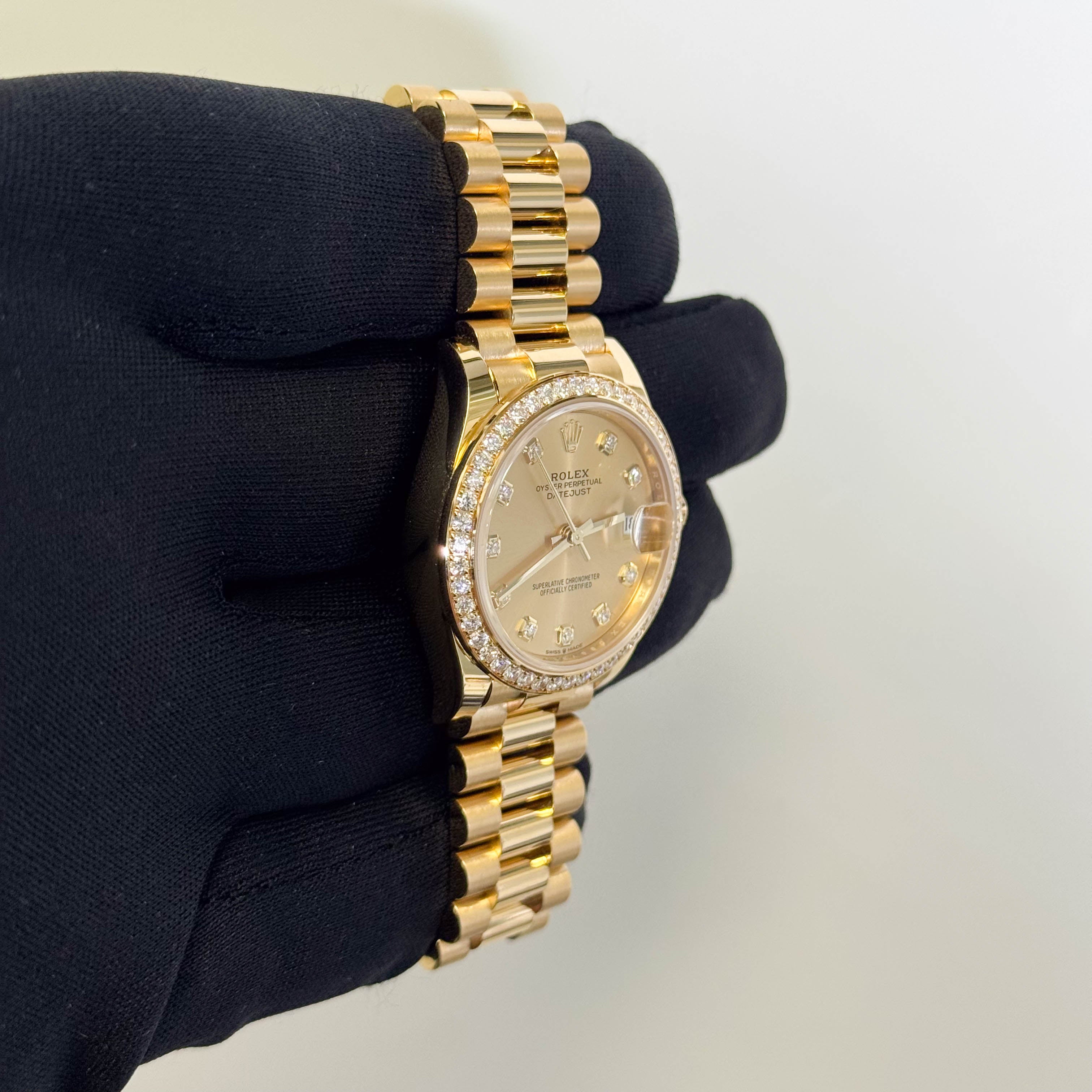 Rolex Datejust 31mm Champagne Dial Watch Ref# 278288RBR - Happy Jewelers Fine Jewelry Lifetime Warranty