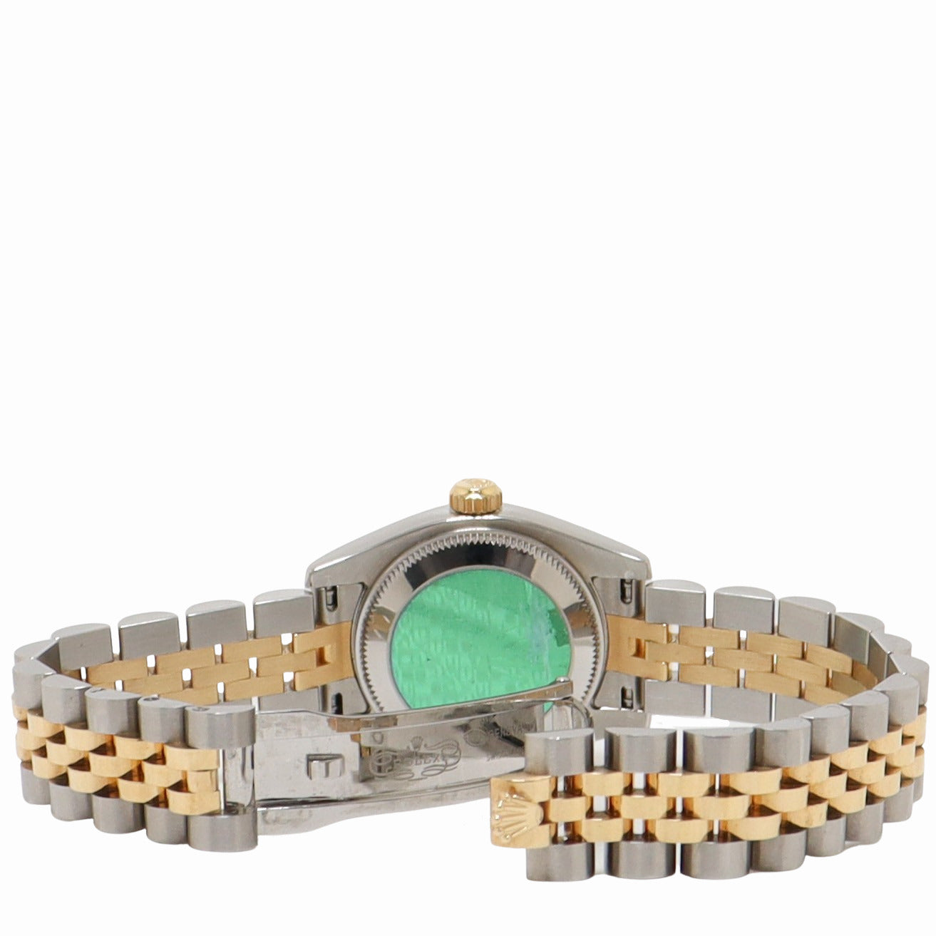 Rolex Datejust 26mm Two Tone Yellow Gold and Stainless Steel Silver Stick Dial Watch Reference# 179173 - Happy Jewelers Fine Jewelry Lifetime Warranty