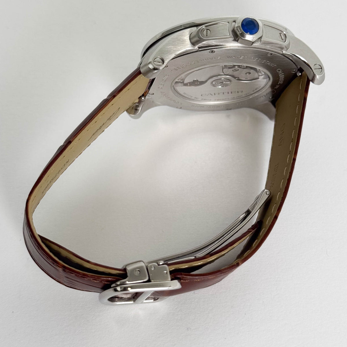 Cartier Calibre 42mm Silver Dial Watch Ref# W7100013