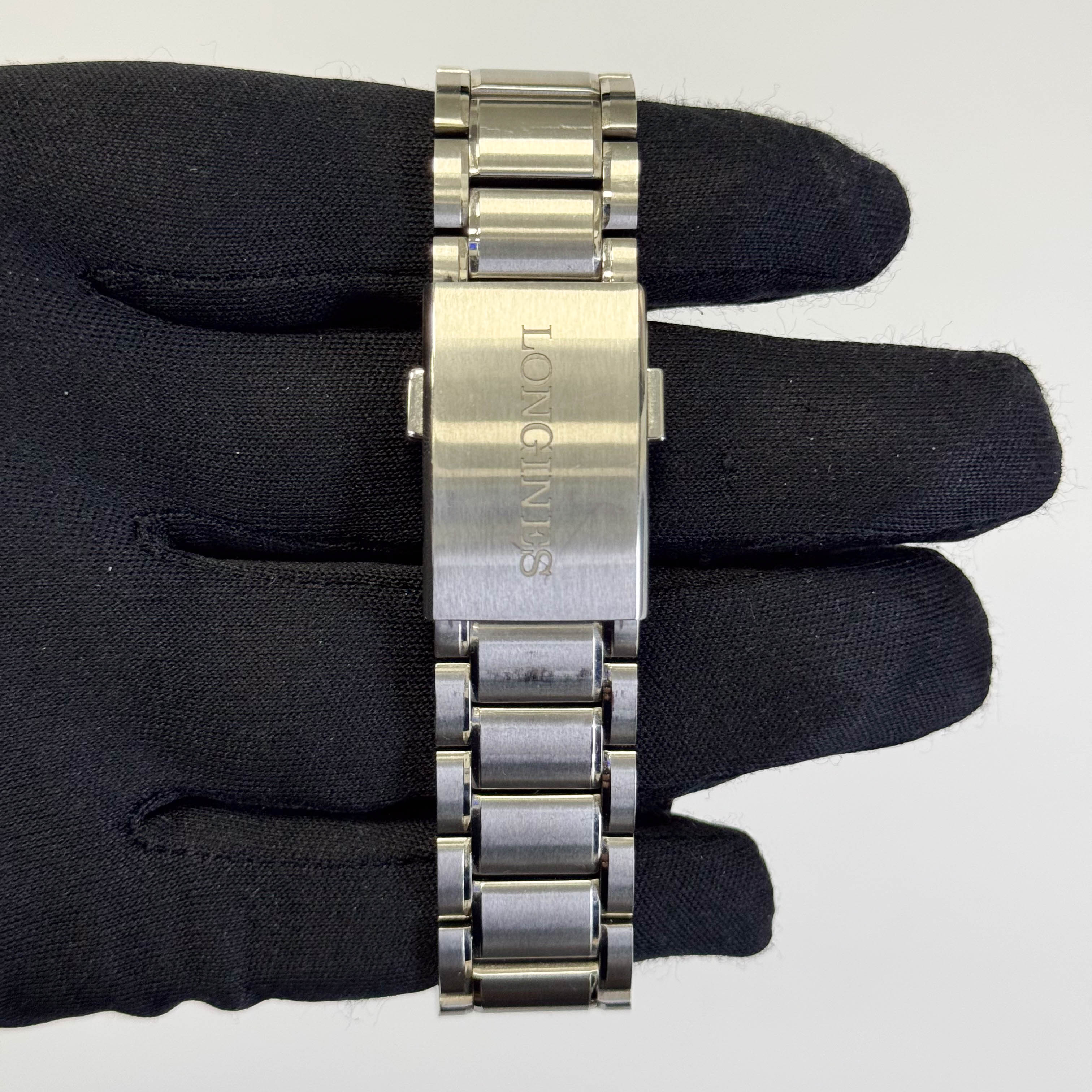 Longines Spirit Zulu Time Stainless Steel 42mm Anthracite Dial Watch Ref# L3.812.4.63.6 - Happy Jewelers Fine Jewelry Lifetime Warranty
