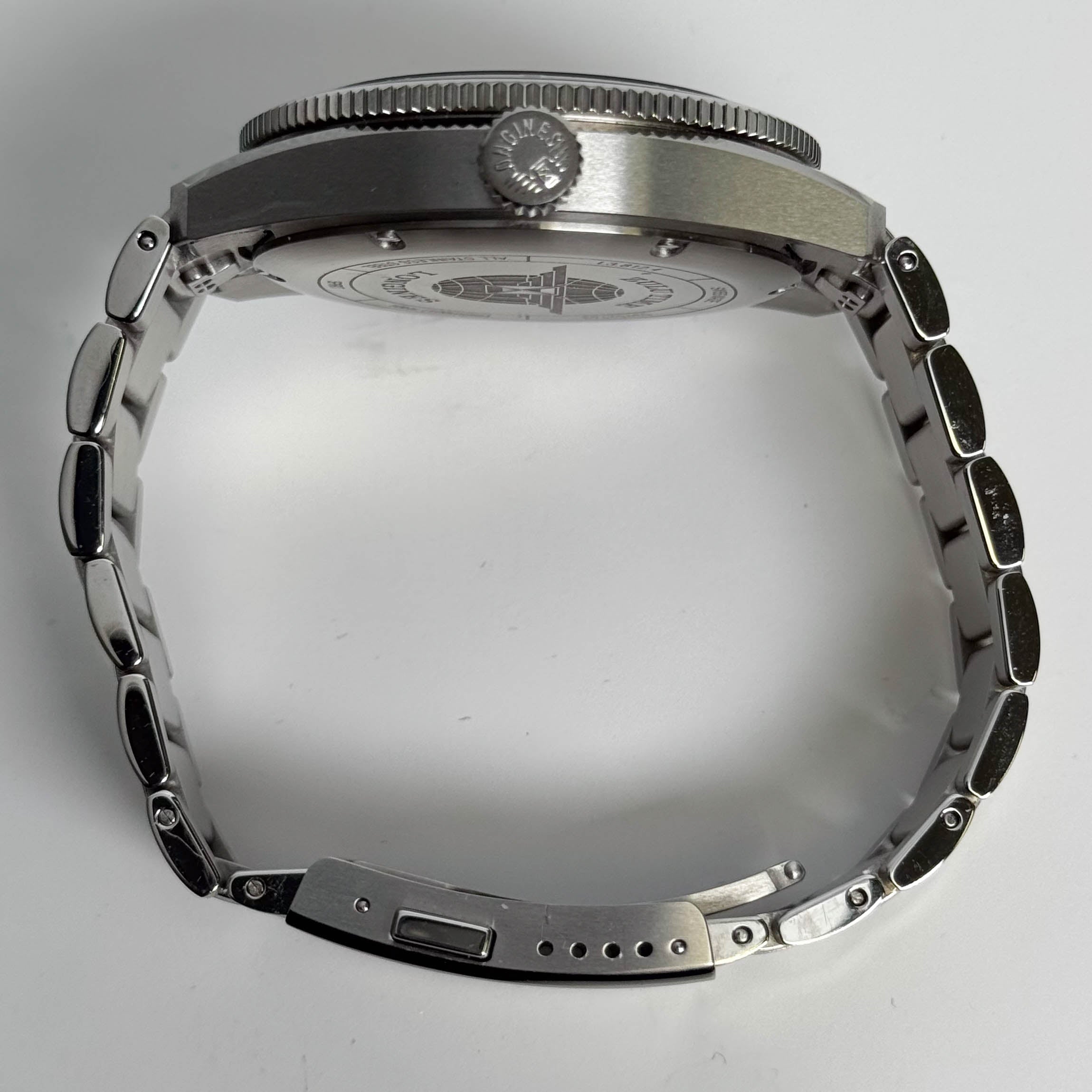 Longines Spirit Zulu Time Stainless Steel 42mm Anthracite Dial Watch Ref# L3.812.4.63.6 - Happy Jewelers Fine Jewelry Lifetime Warranty