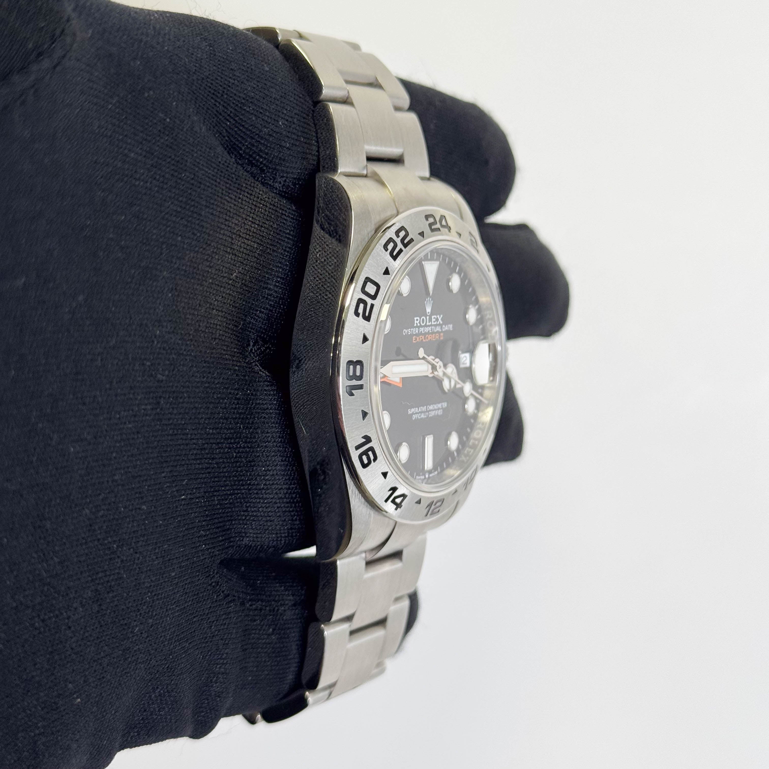 Rolex Explorer II 42mm Black Dial Watch Ref# 226570 - Happy Jewelers Fine Jewelry Lifetime Warranty
