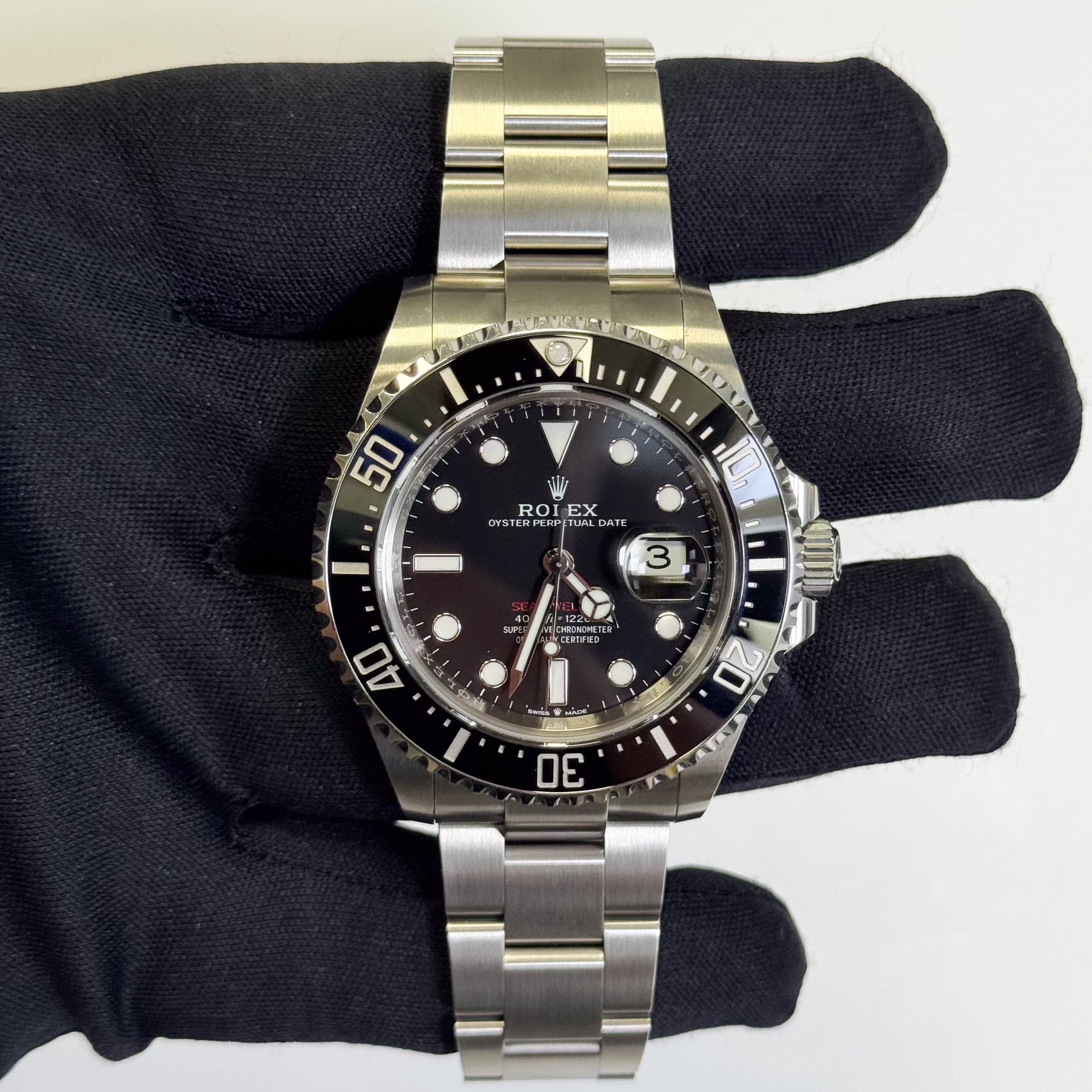 Rolex Sea-Dweller 43mm Black Dial Watch Ref# 126600