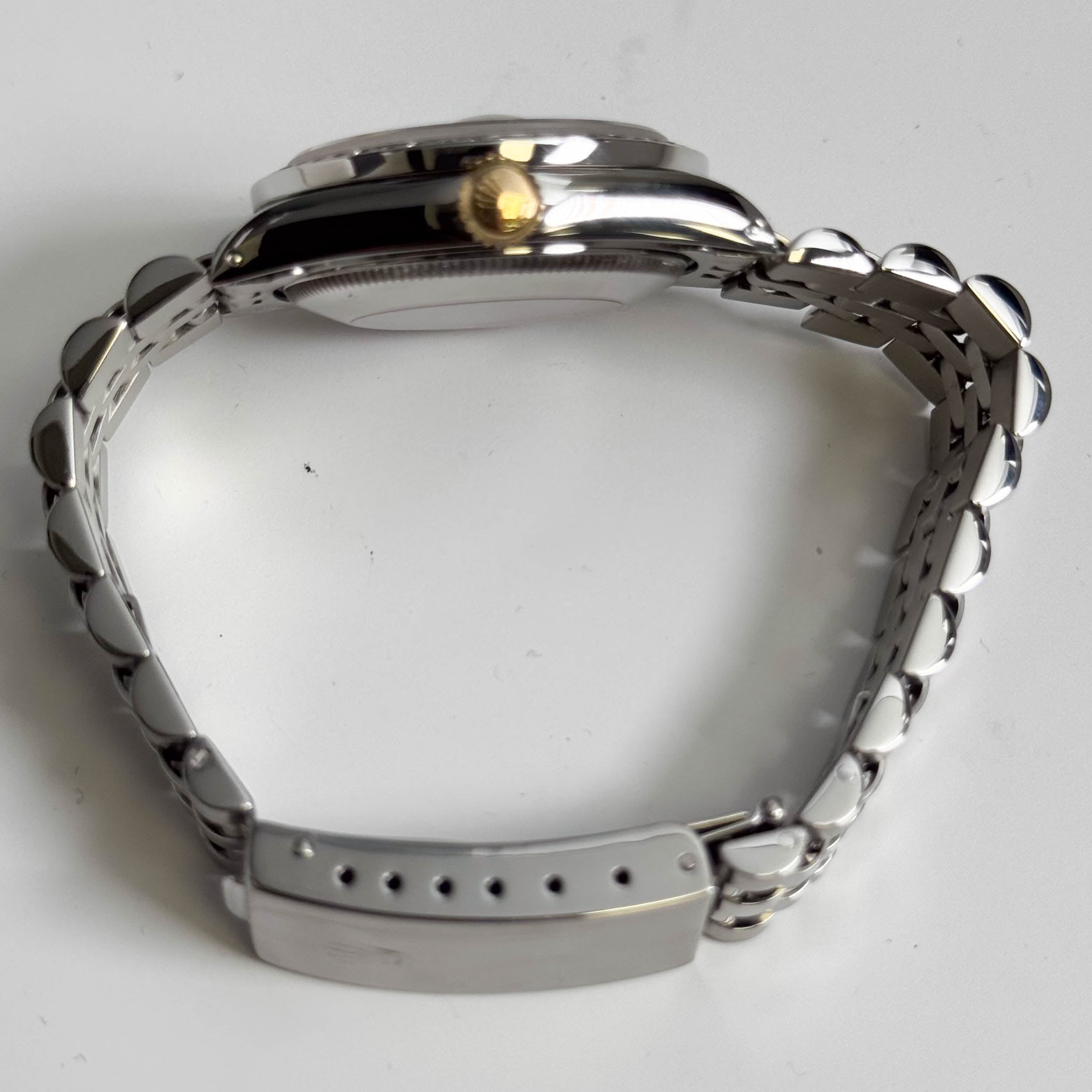 Rolex Datejust 31mm Dark Pink Dial Watch Ref# 68273