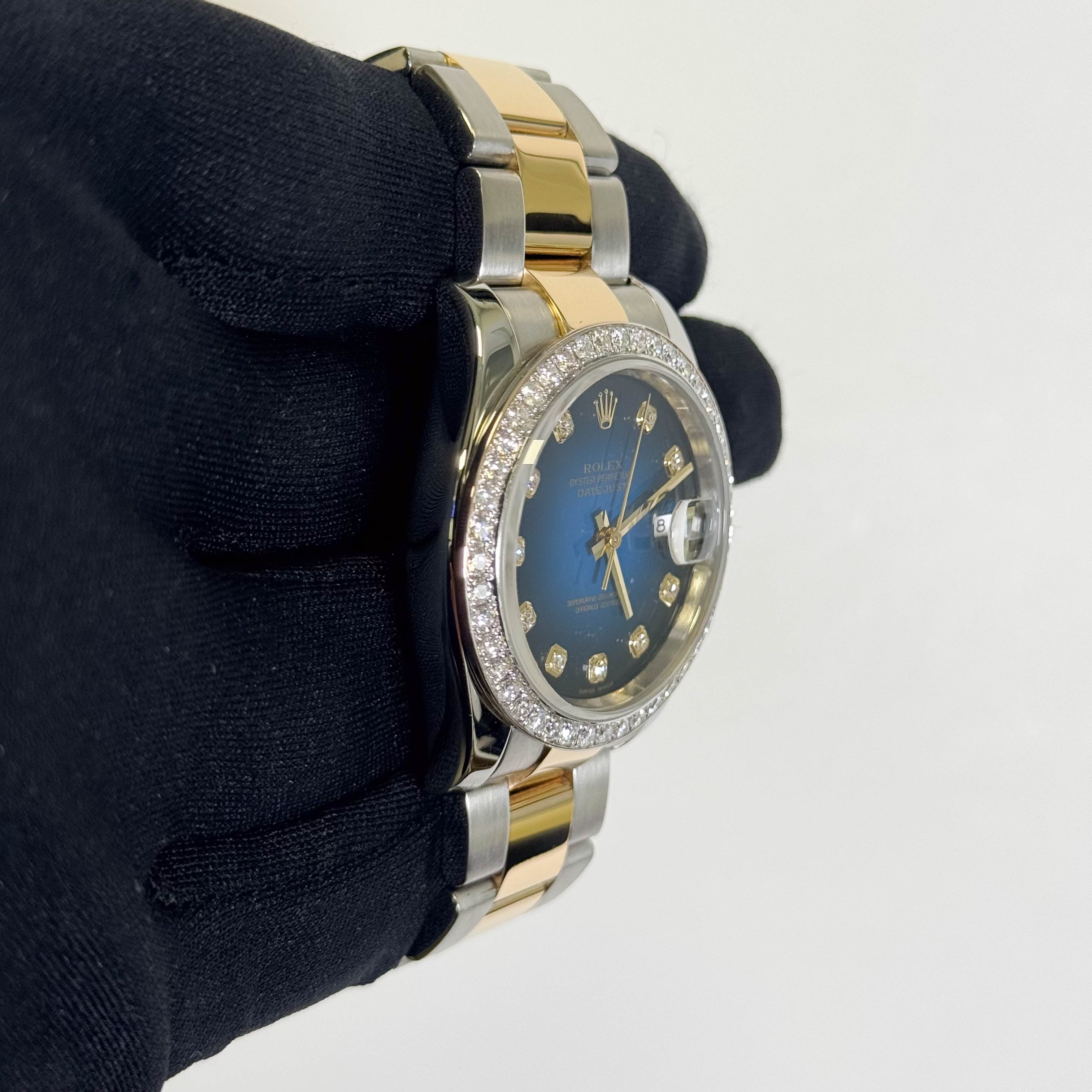 Rolex Datejust 36mm Blue Dial Watch Ref# 116233