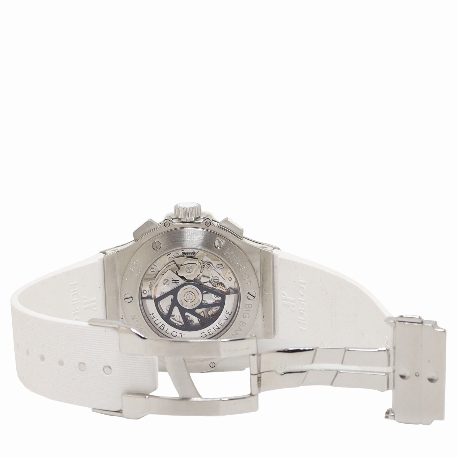 Hublot Big Bang White Ceramic 41mm White Chronogrpah Dial Watch Reference# 342.CL.230.RW.114 - Happy Jewelers Fine Jewelry Lifetime Warranty