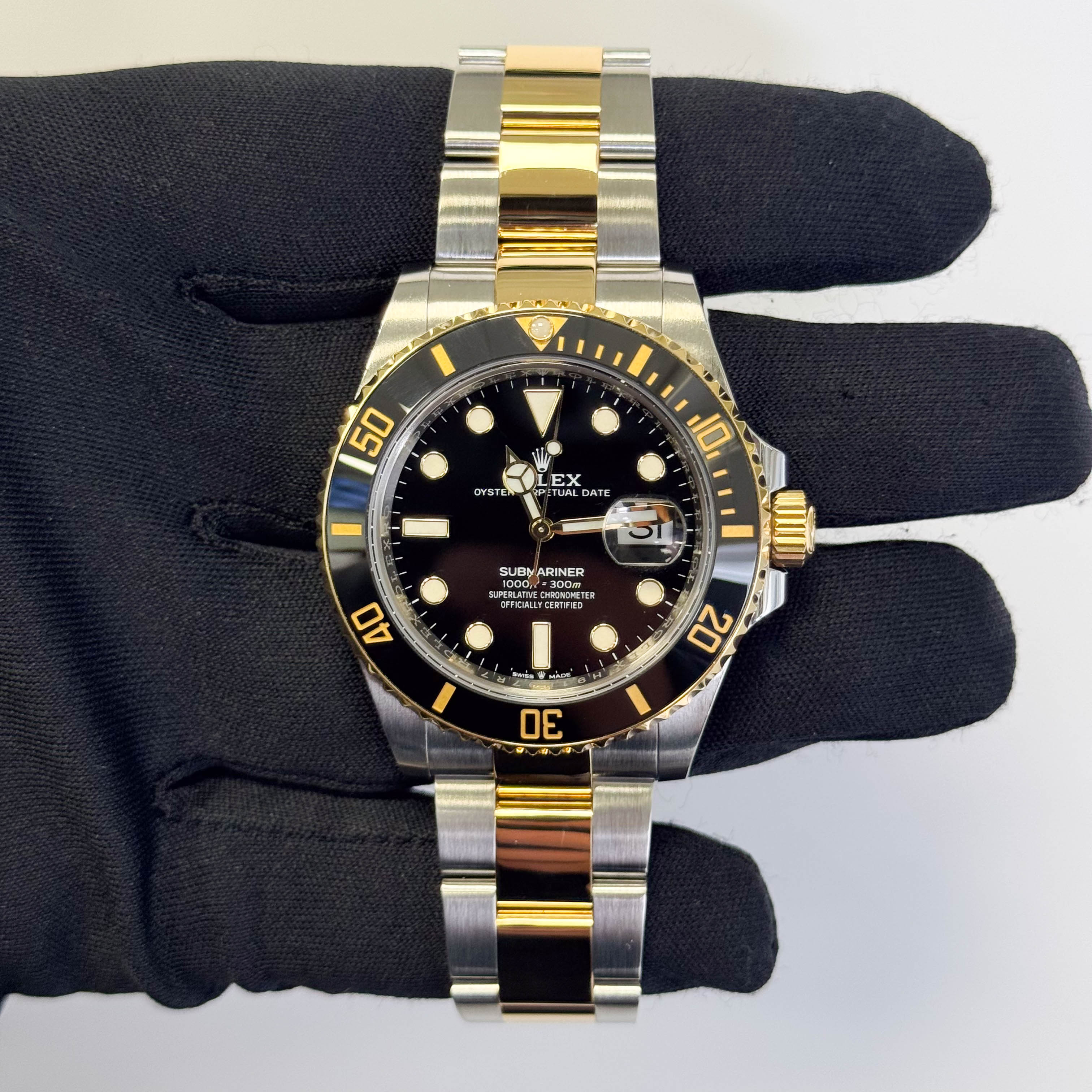 Rolex Submariner 41mm Black Dial Watch Ref# 126613LN - Happy Jewelers Fine Jewelry Lifetime Warranty