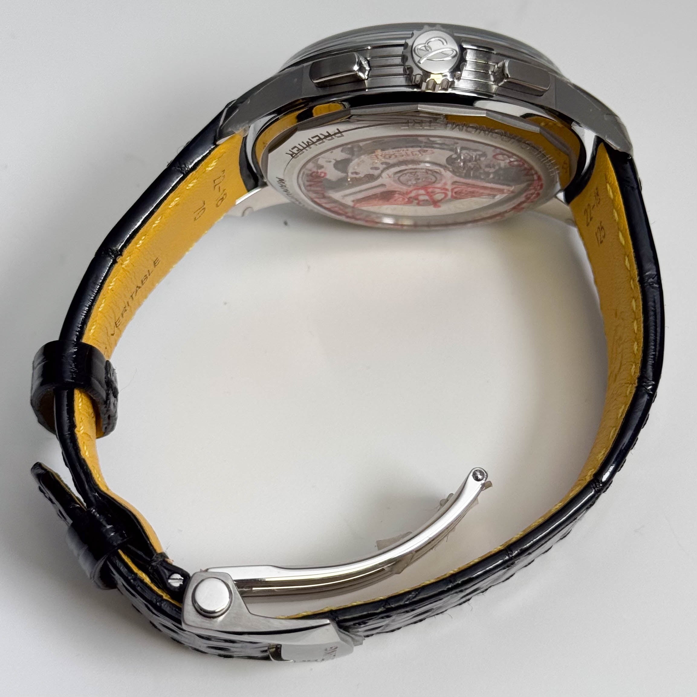 Breitling Premier B01 Chronograph 42mm Black Dial Watch Ref# AB0145221B1P2