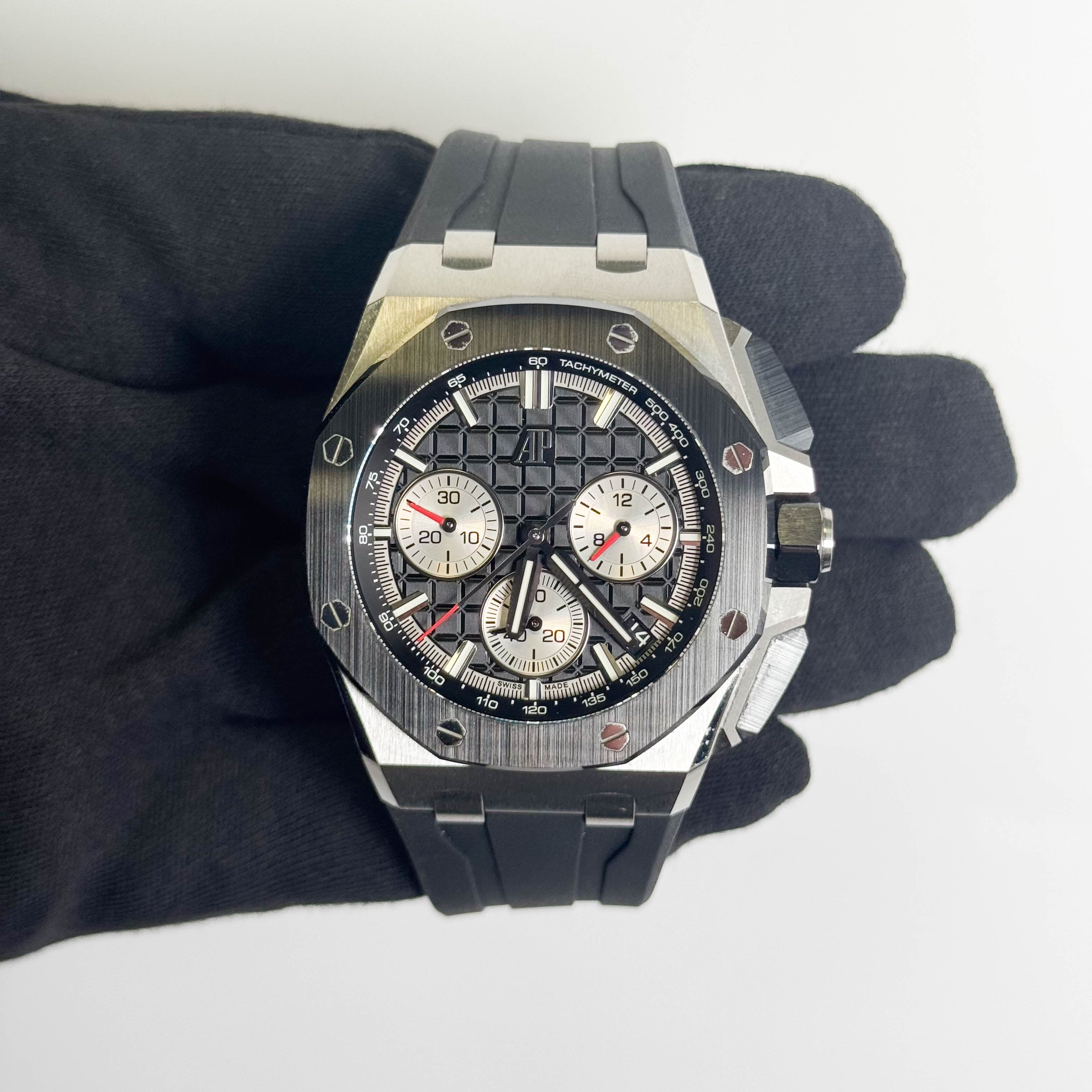 Audemars Piguet Royal Oak Offshore 43mm Black Dial Watch Ref# 26420SO.OO.A002CA.01
