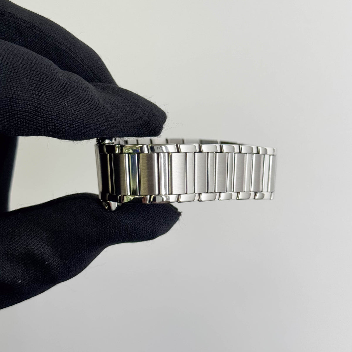 Cartier Tank Française Small 25.7mm x 21.2mm Silver Roman Dial Watch Ref# W4TA0020