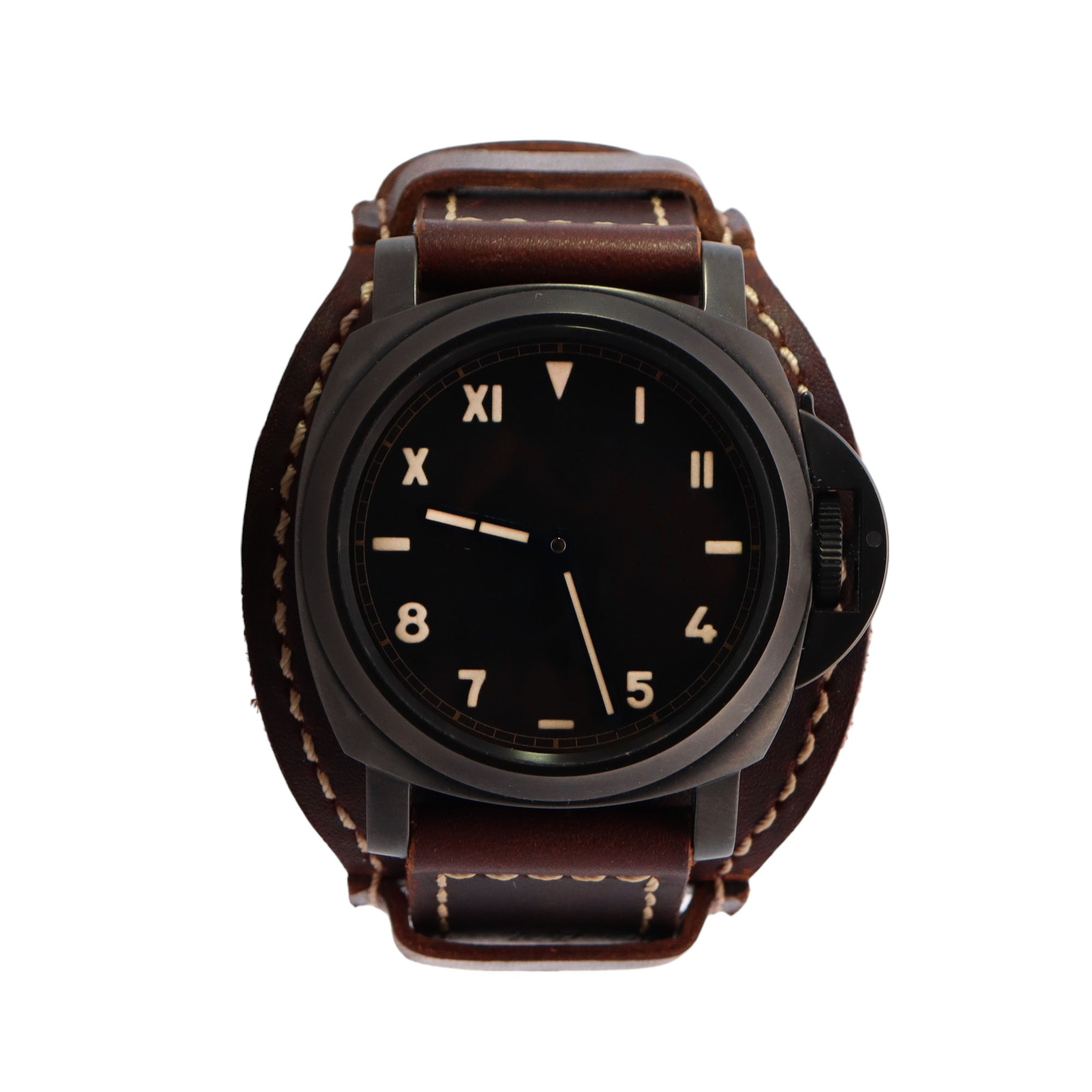 Panerai Luminor California 8 Days Titanium 44mm Black Arabic/Roman Dial Watch Reference #: PAM00779 - Happy Jewelers Fine Jewelry Lifetime Warranty