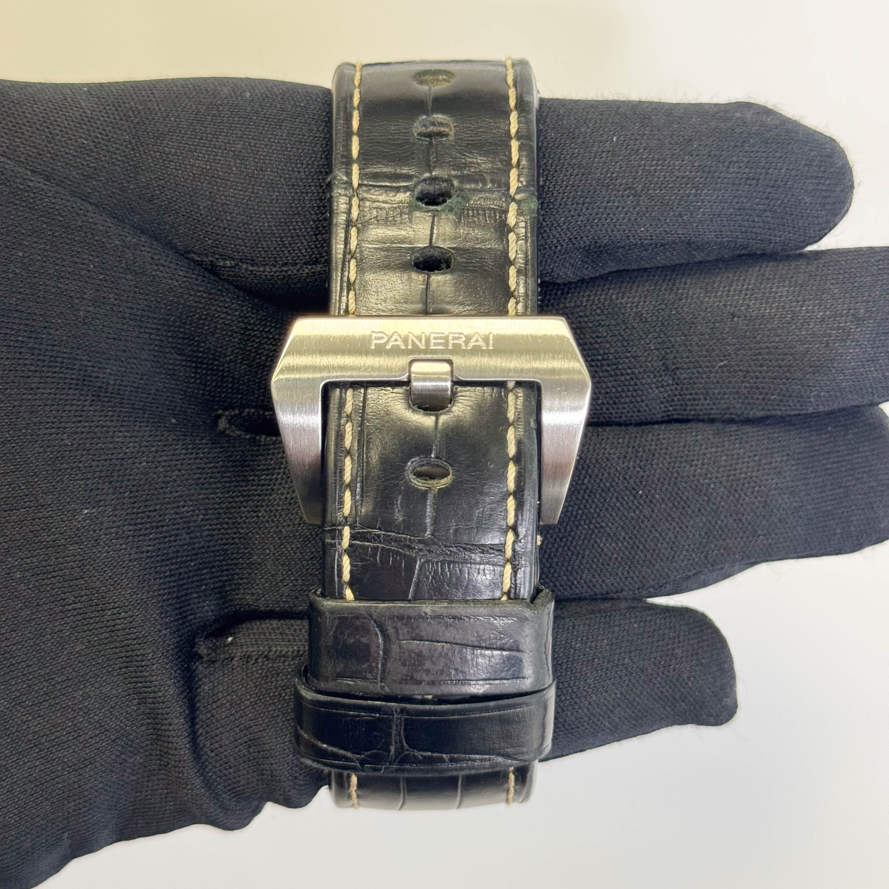 Panerai Luminor 42mm Black Dial Watch Ref# PAM01392 - Happy Jewelers Fine Jewelry Lifetime Warranty