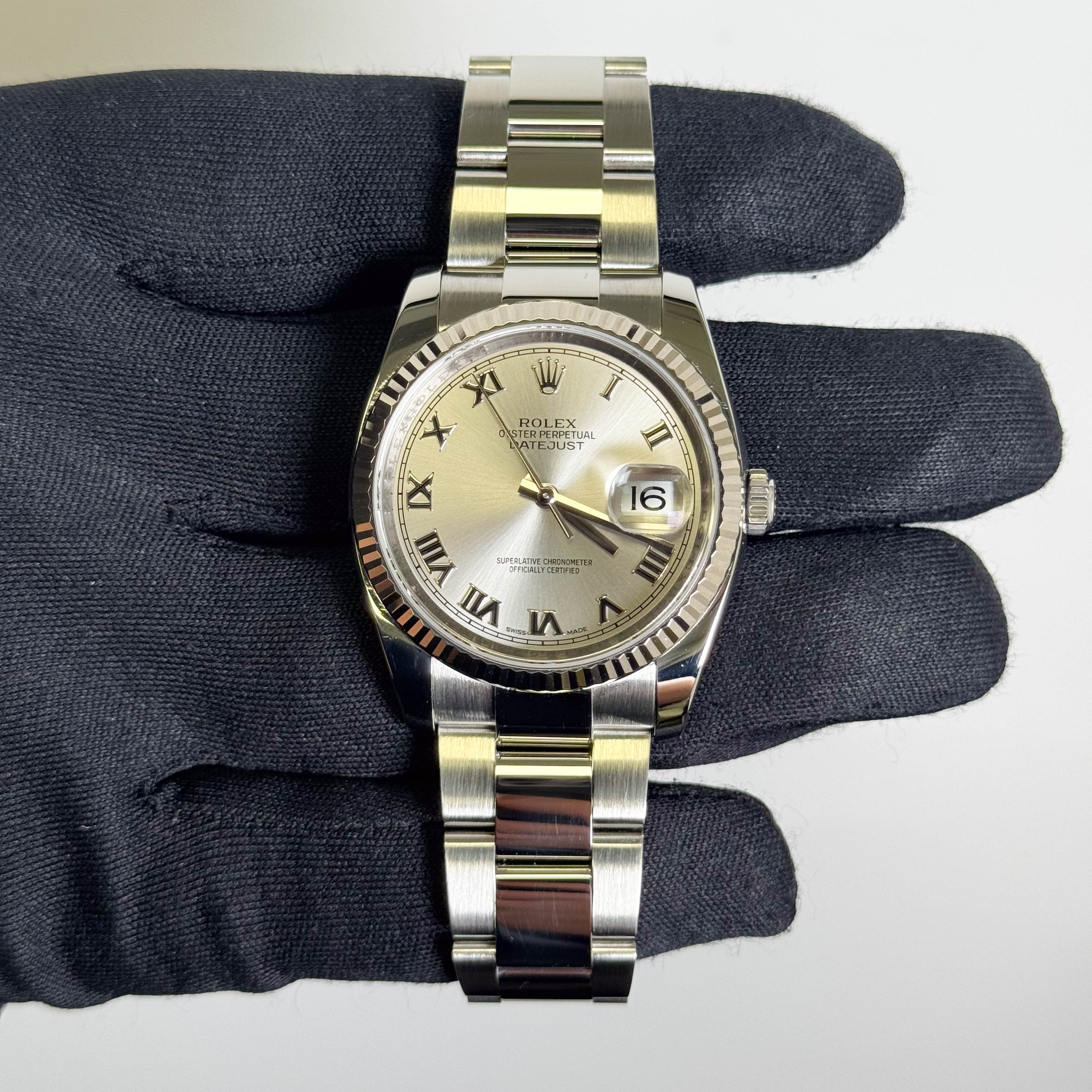 Rolex Datejust 36mm Silver Watch Ref# 116234 - Happy Jewelers Fine Jewelry Lifetime Warranty