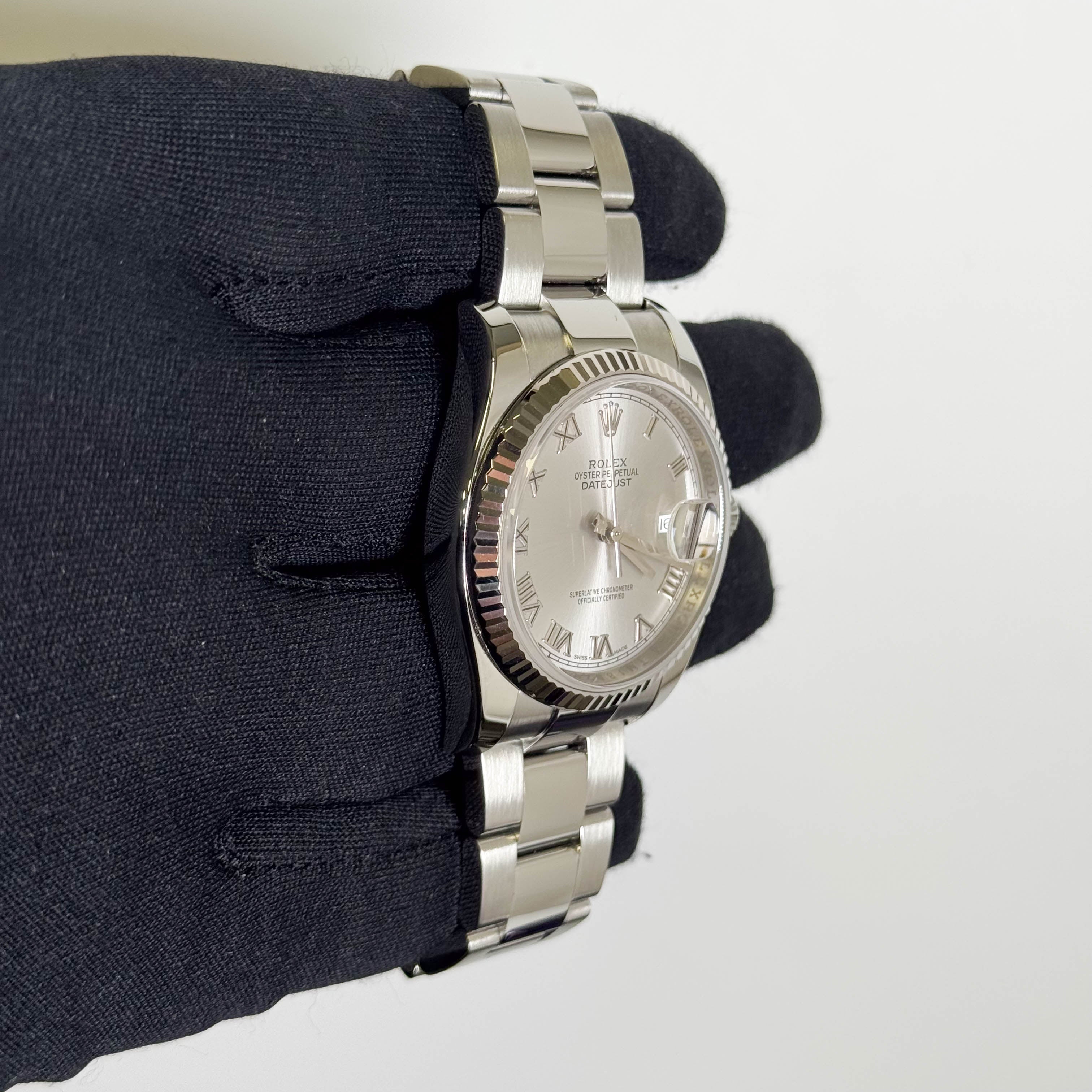 Rolex Datejust 36mm Silver Watch Ref# 116234 - Happy Jewelers Fine Jewelry Lifetime Warranty