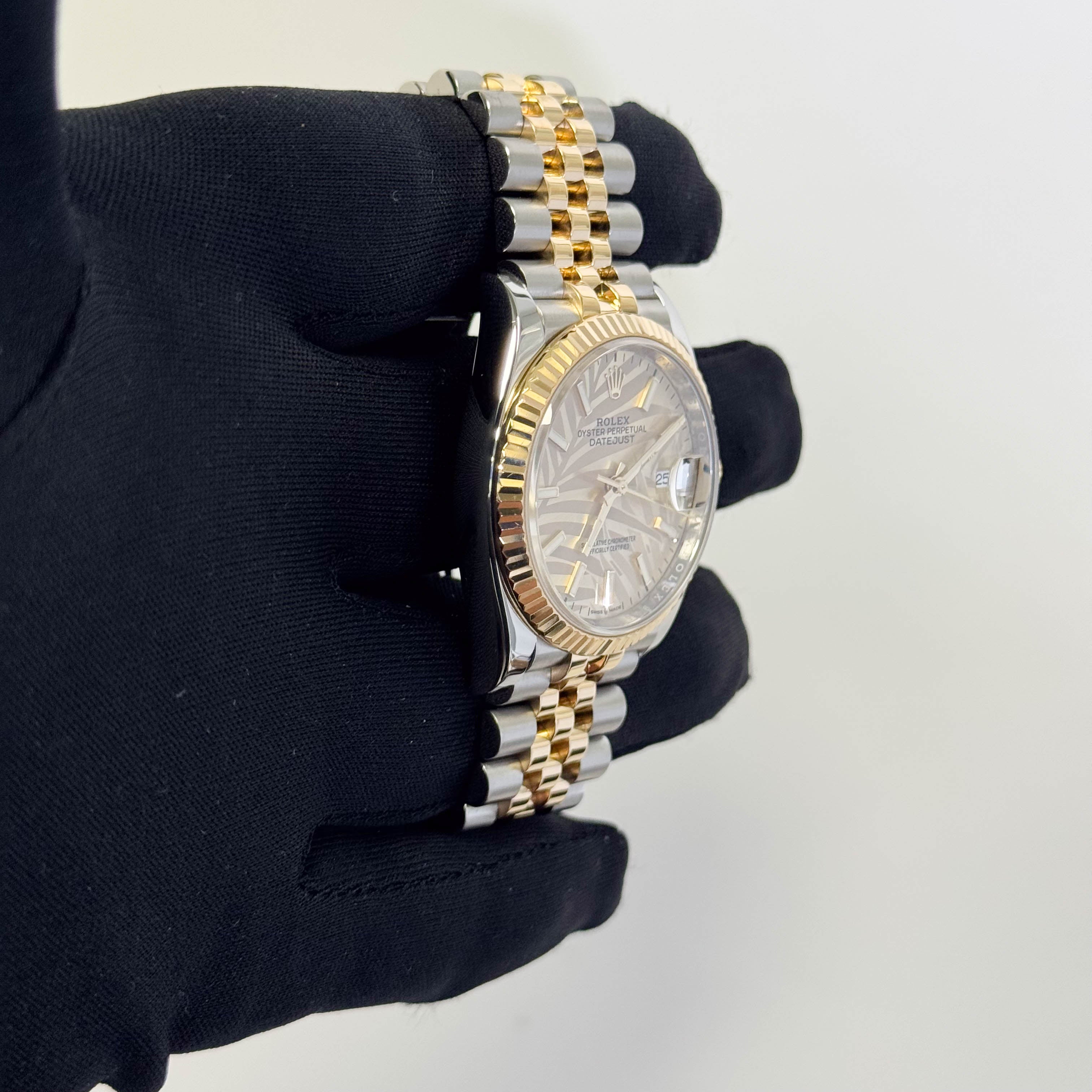 Rolex Datejust 36mm Champagne Dial Watch Ref# 126233 - Happy Jewelers Fine Jewelry Lifetime Warranty