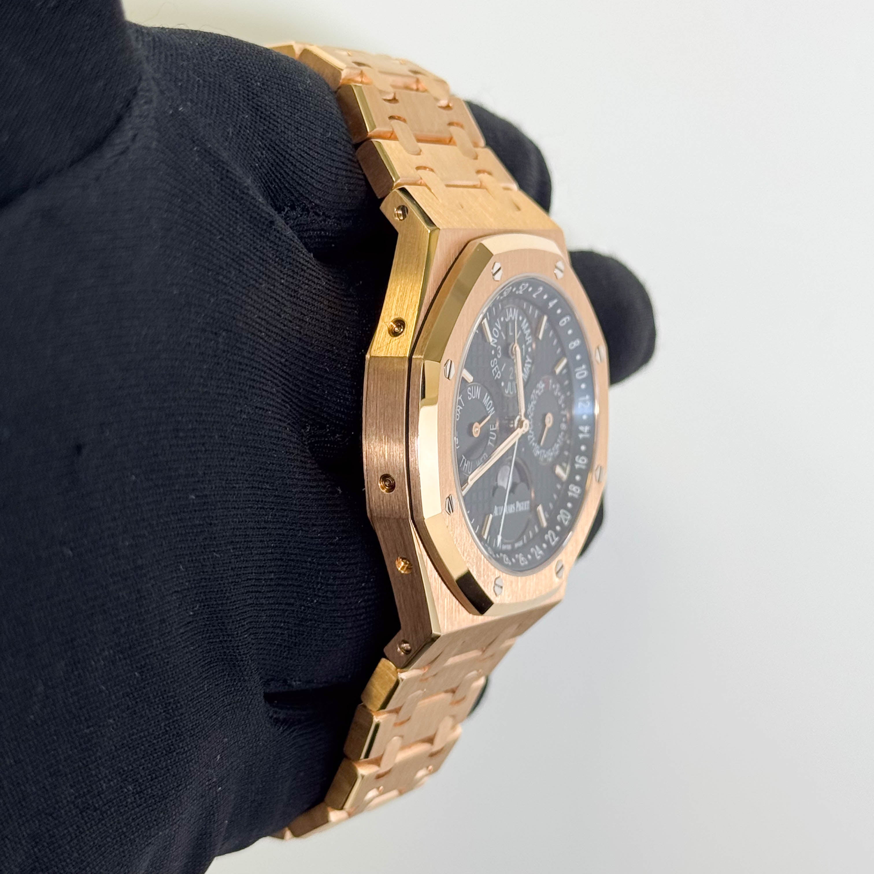 Audemars Piguet Royal Oak 41mm Blue Dial Watch Ref# 26574OR.OO.1220OR.02