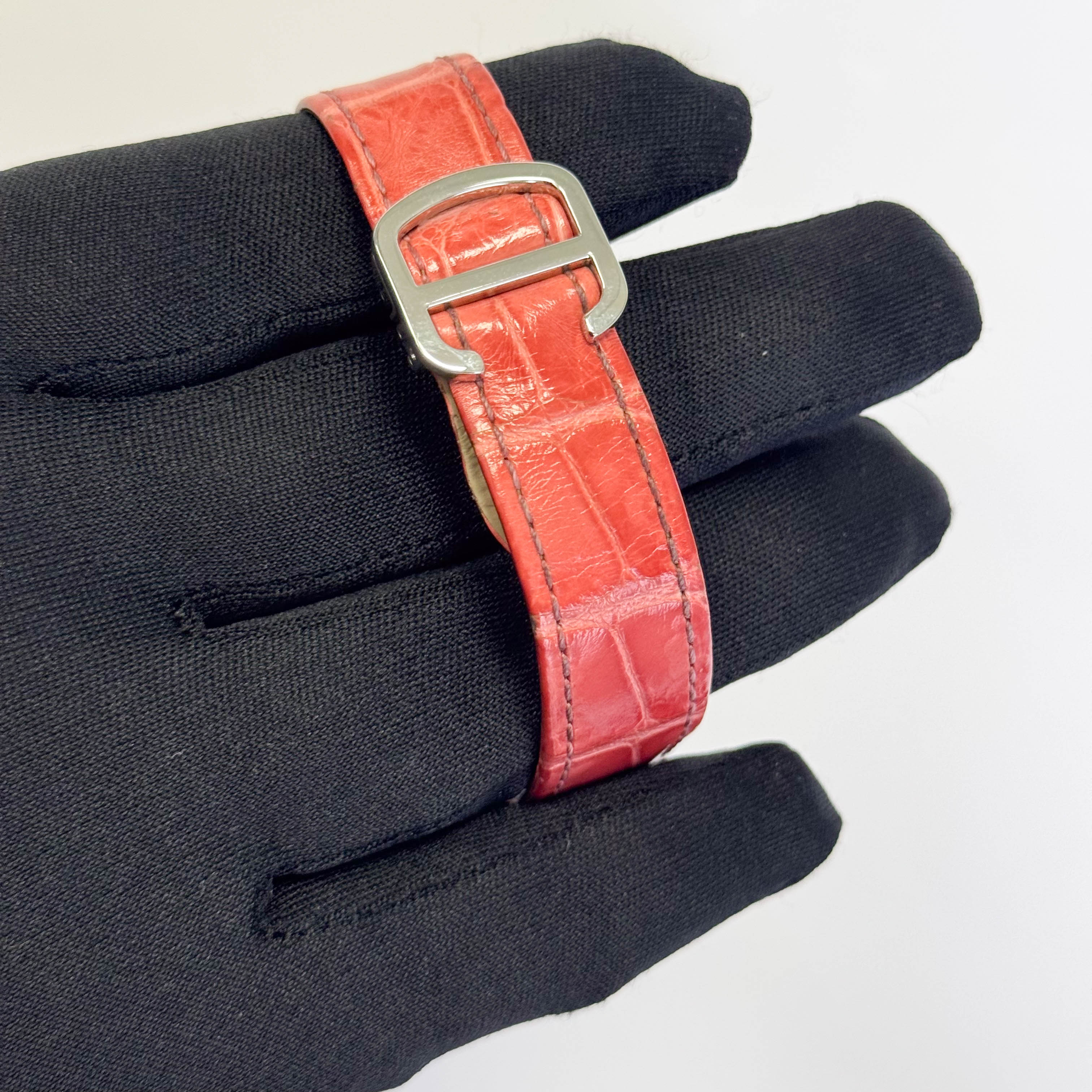 Cartier Tank 31mm Pink Dial Watch Ref# W5200000 - Happy Jewelers Fine Jewelry Lifetime Warranty