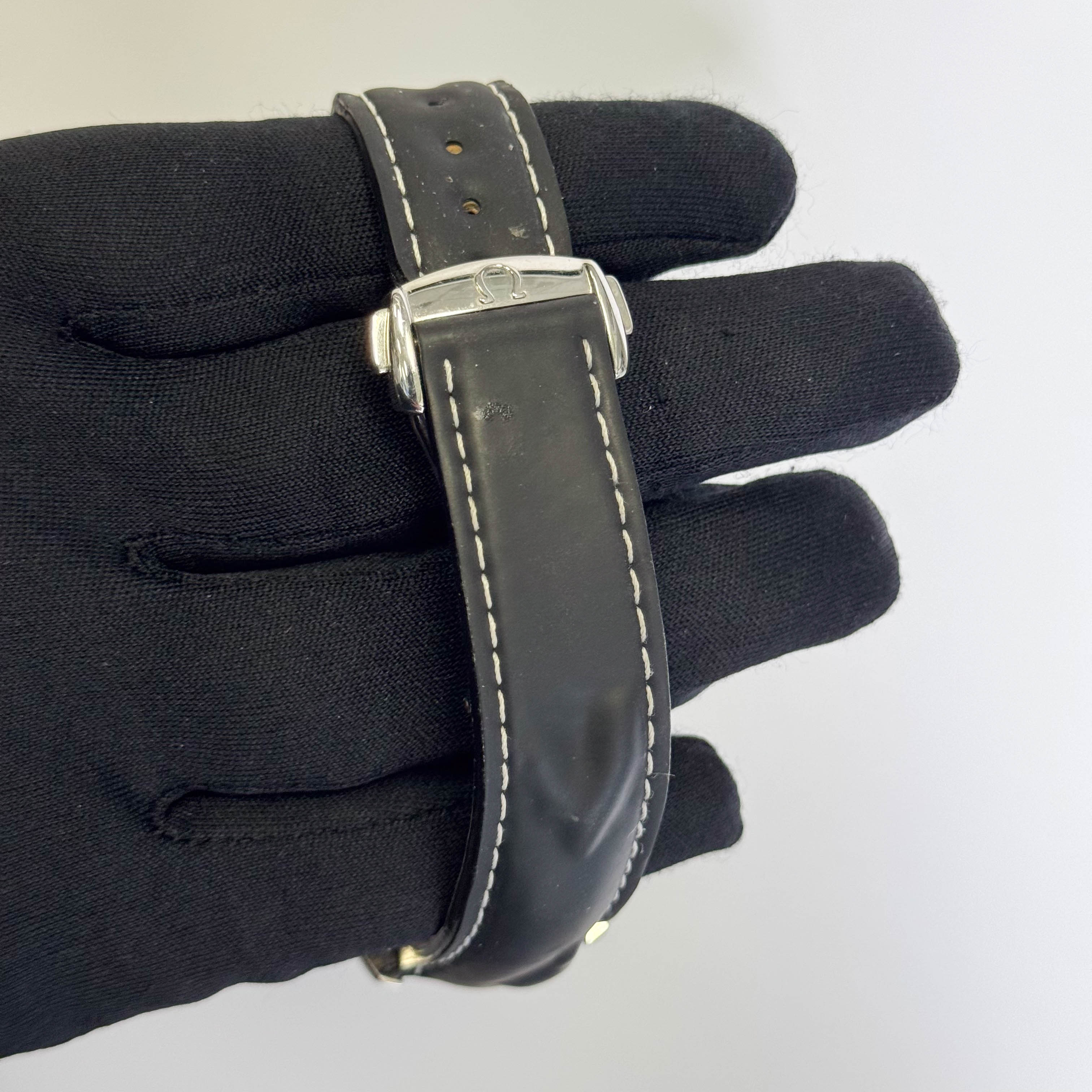 Omega Seamaster Planet Ocean Chronograph 45mm Black Dial Watch Ref# 2910.50.81 - Happy Jewelers Fine Jewelry Lifetime Warranty