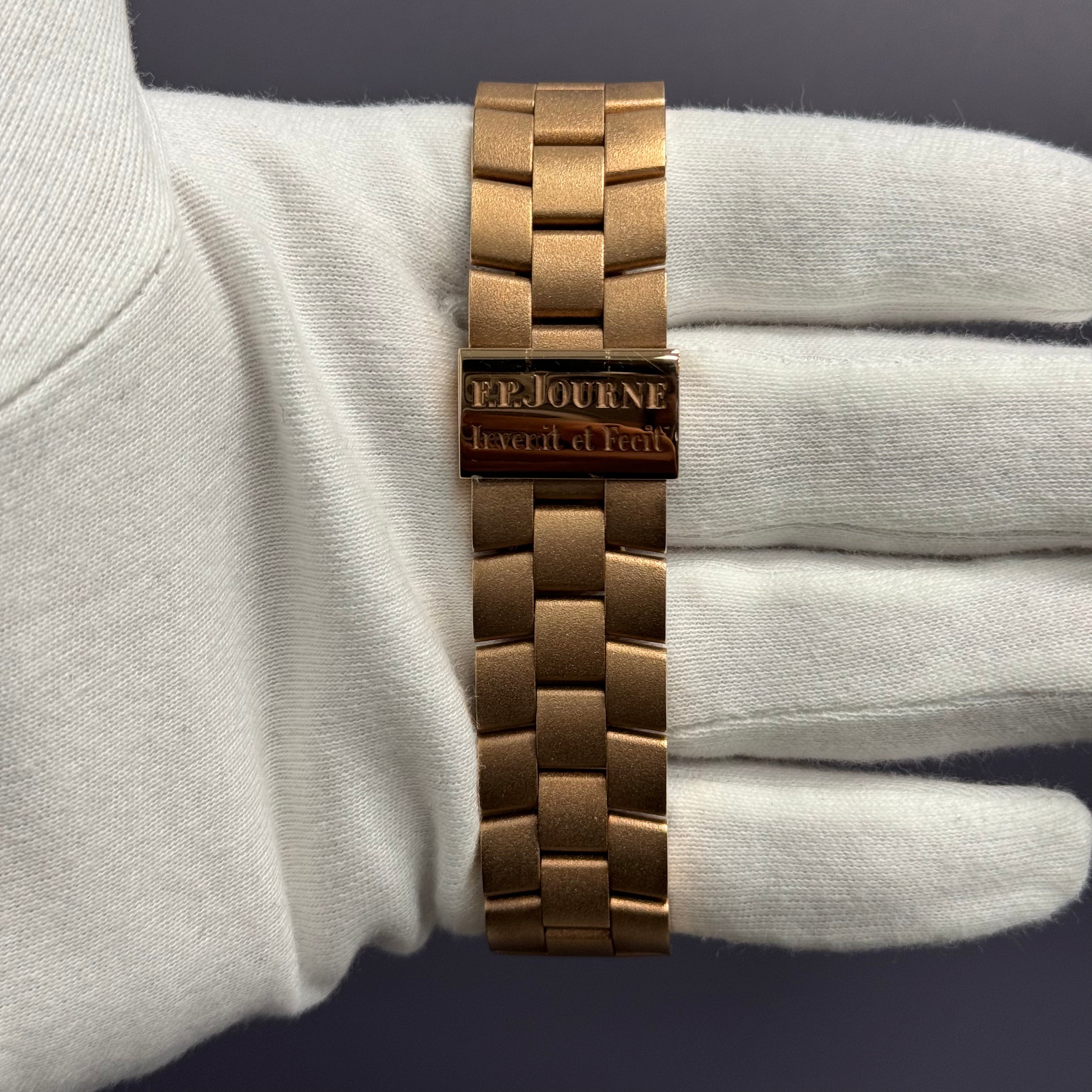 F.P. Journe Centigraphe LineSport 44mm Rose Gold Gray Dial Ref# CT2 RG BR - Happy Jewelers Fine Jewelry Lifetime Warranty