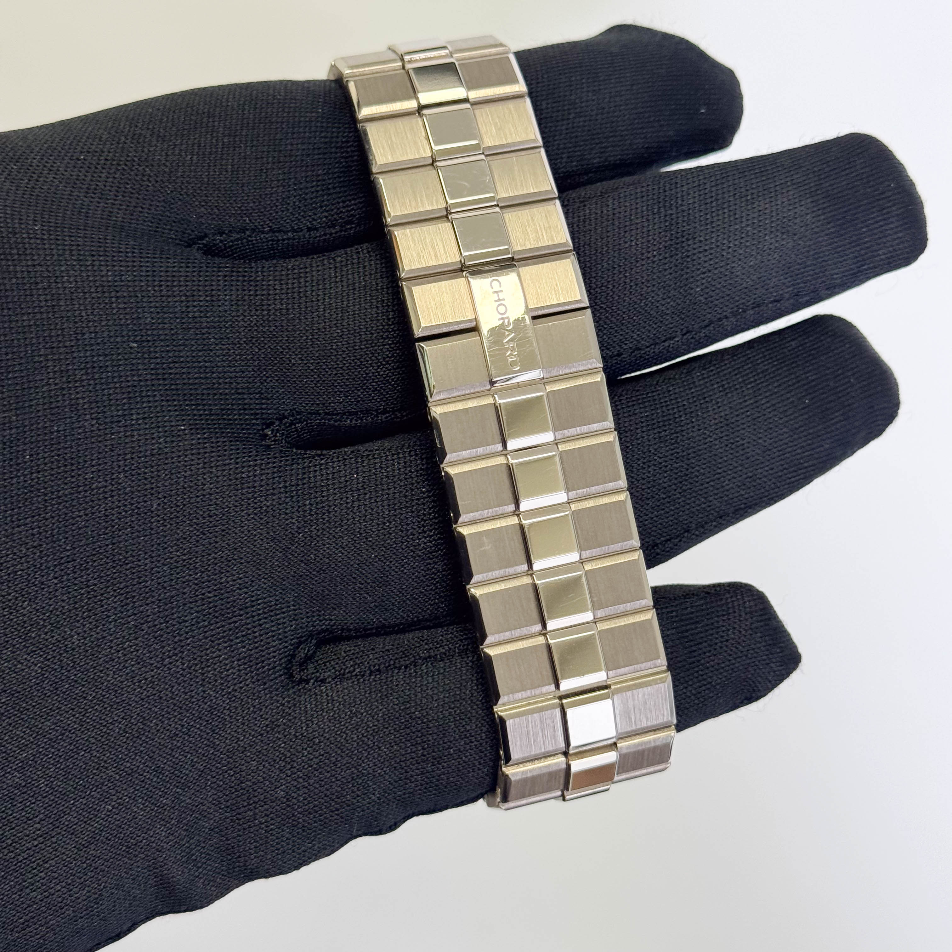 Chopard Alpine Eagle 41mm Pave Diamond Dial Watch Ref# 295363-1006