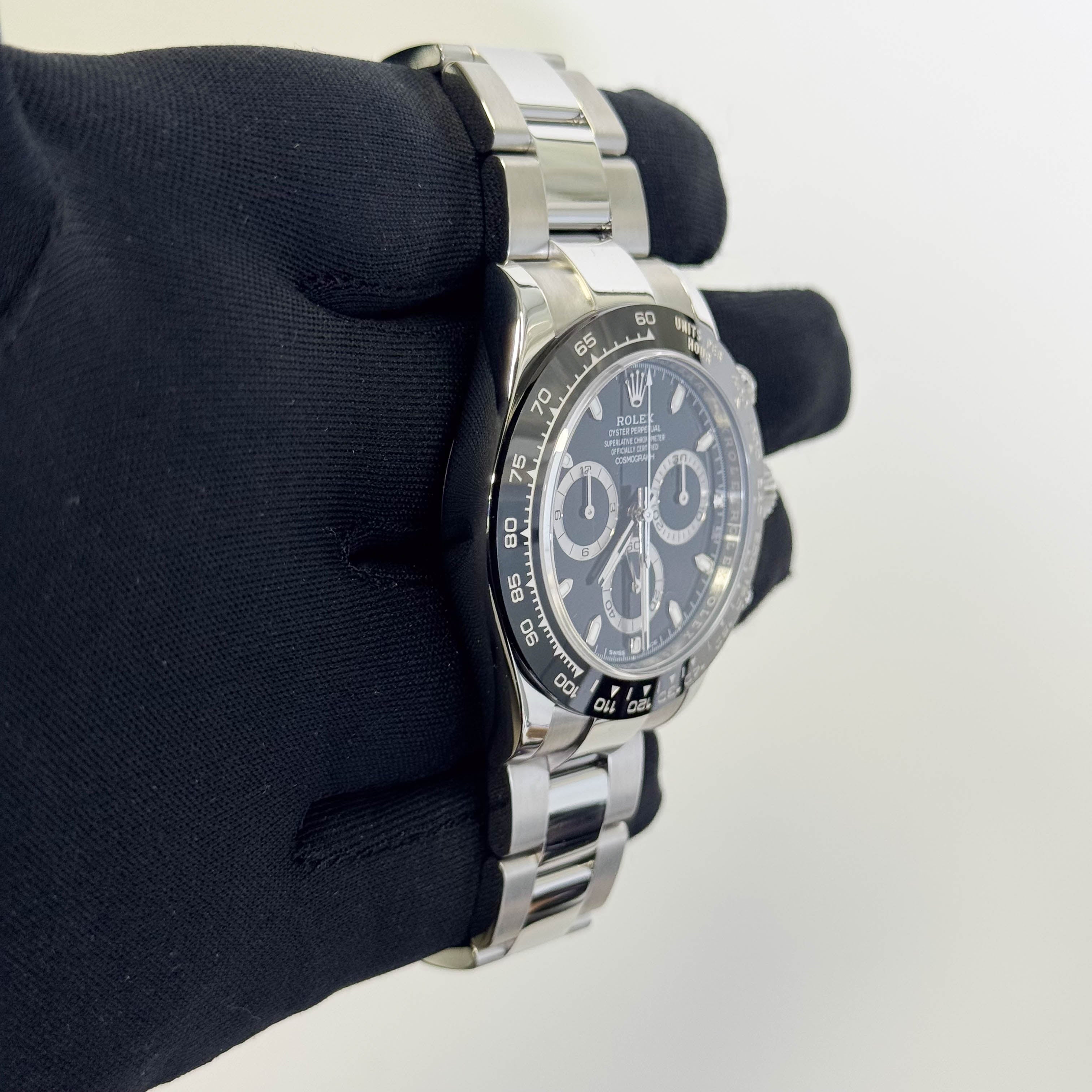Rolex Daytona 40mm Black Dial Watch Ref# 116500LN - Happy Jewelers Fine Jewelry Lifetime Warranty