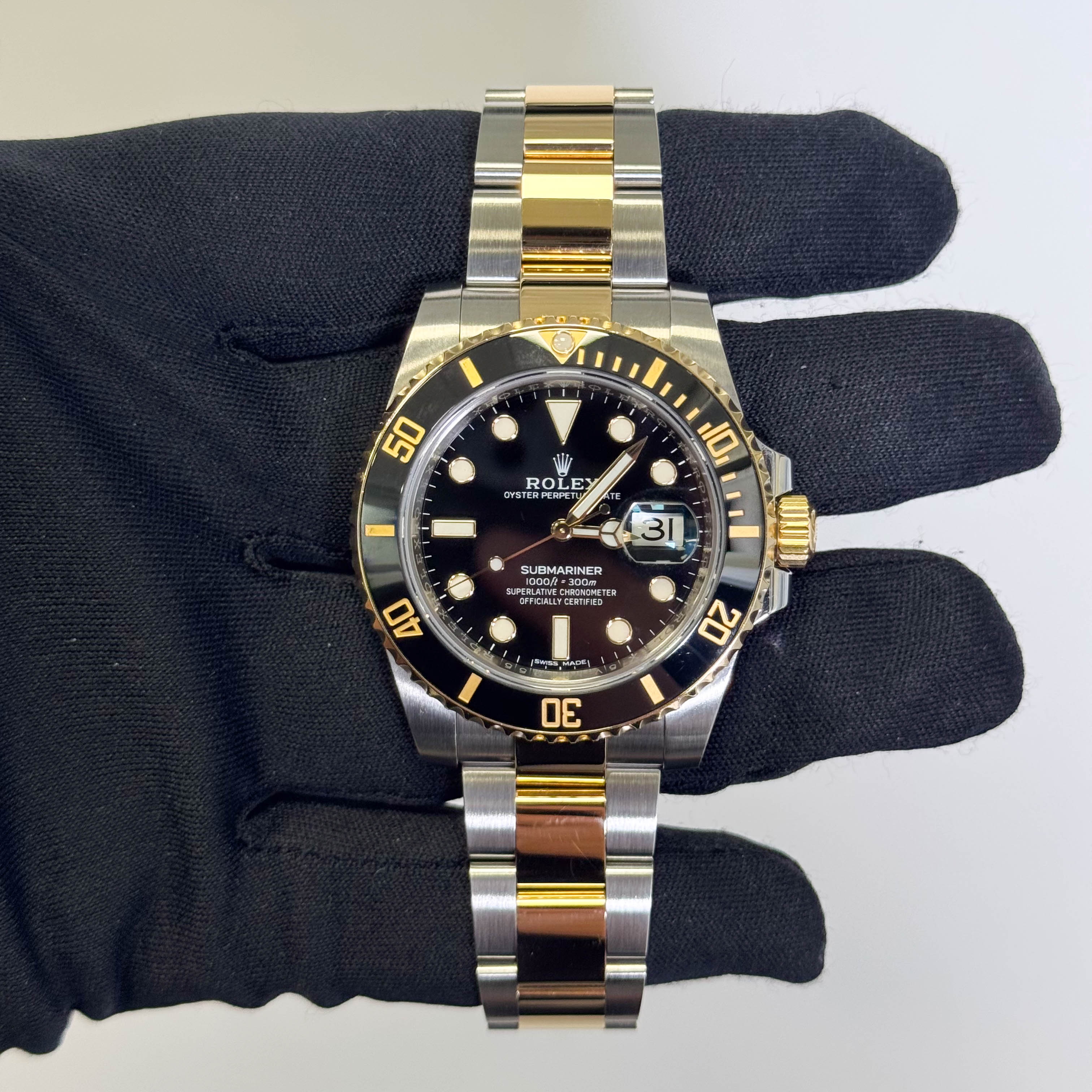 Rolex Submariner 40mm Black Dial Ref# 116613LN - Happy Jewelers Fine Jewelry Lifetime Warranty
