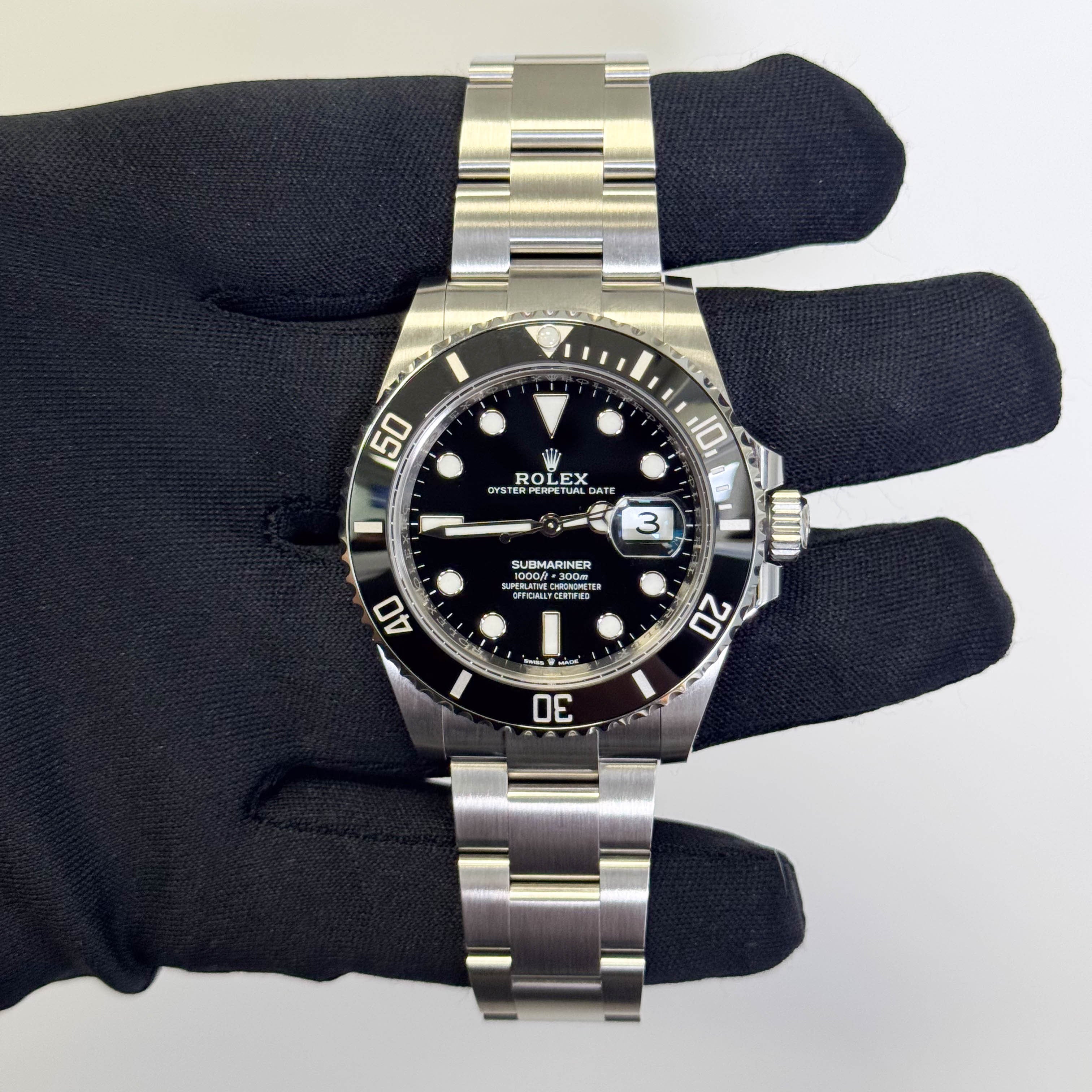 Rolex Submariner 41mm Black Dial Watch Ref# 126610LN - Happy Jewelers Fine Jewelry Lifetime Warranty