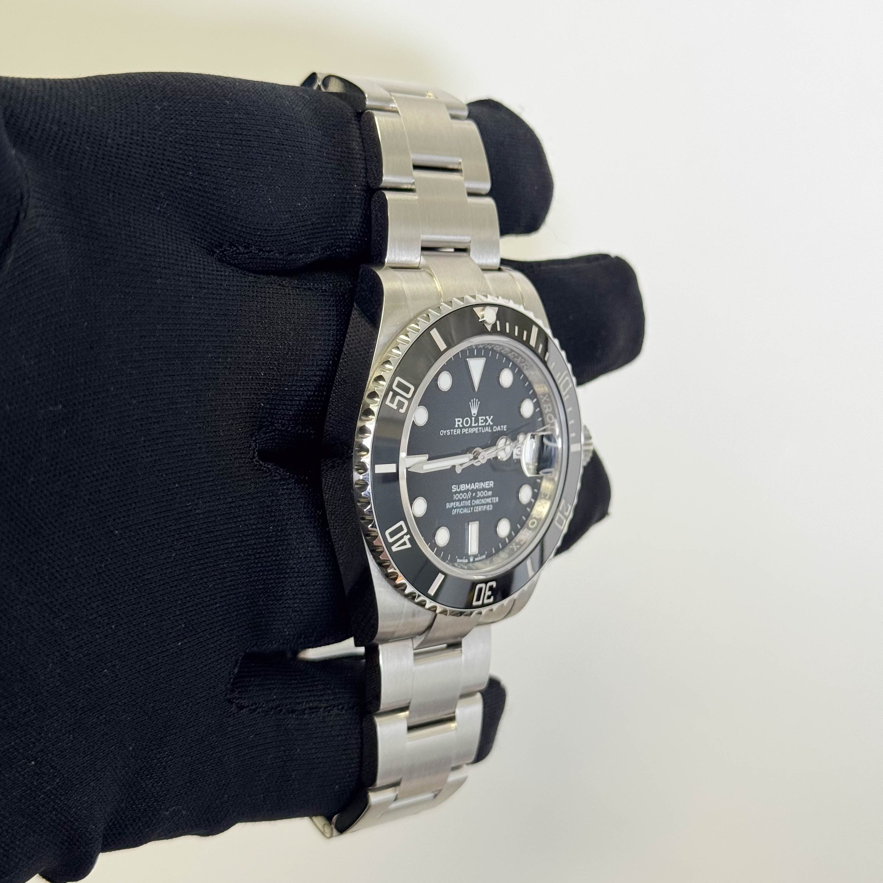 Rolex Submariner 41mm Black Dial Watch Ref# 126610LN - Happy Jewelers Fine Jewelry Lifetime Warranty