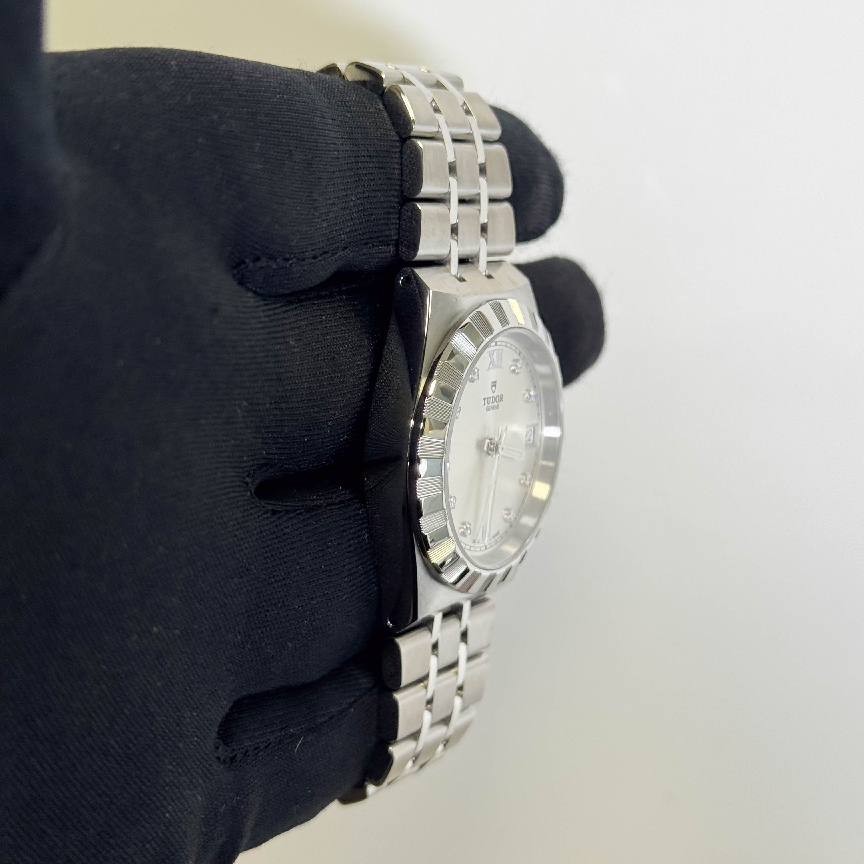 Tudor Royal 34mm Silver Dial Watch Ref# 28400