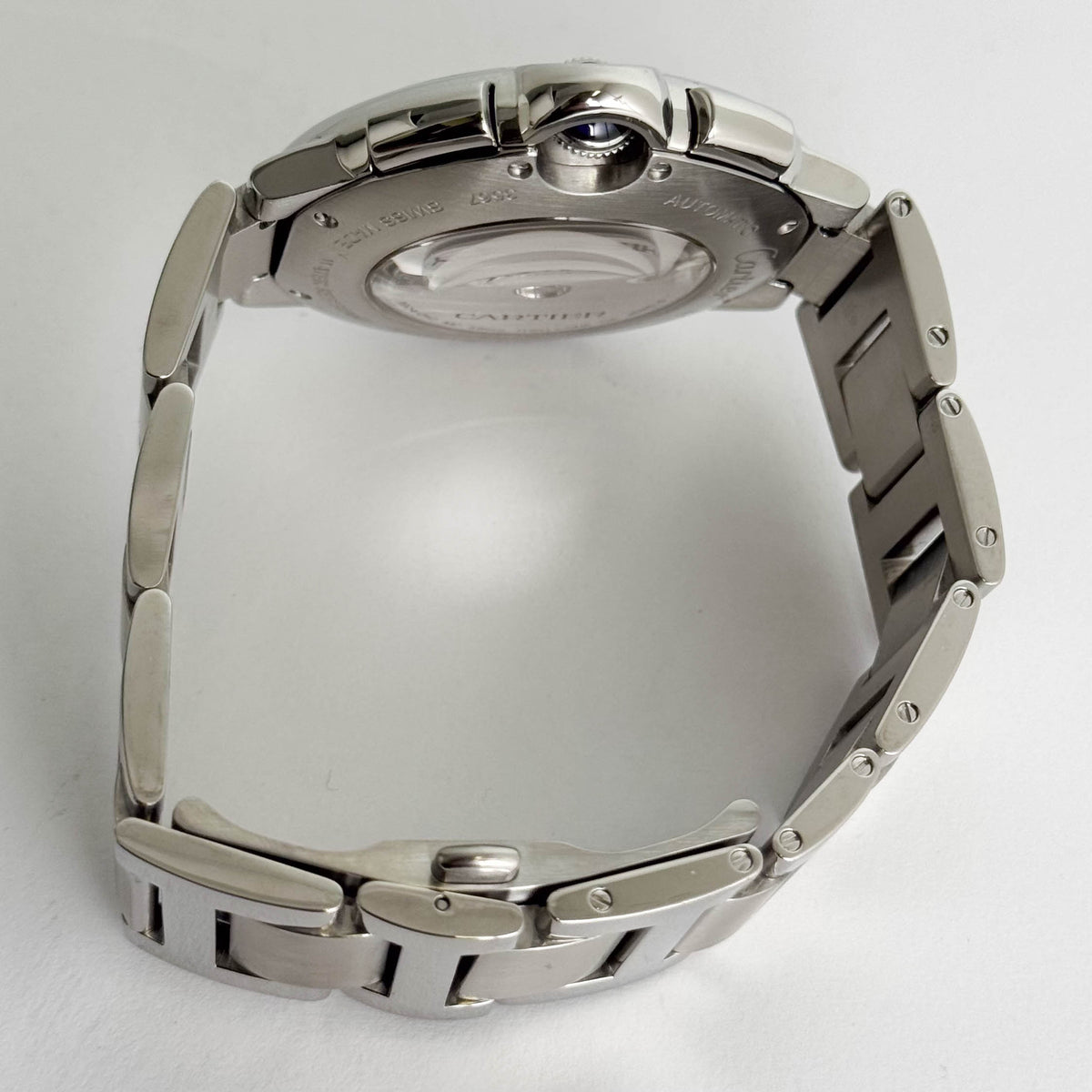 Cartier Ballon Bleu 44mm Black Dial Watch Ref# W6920077
