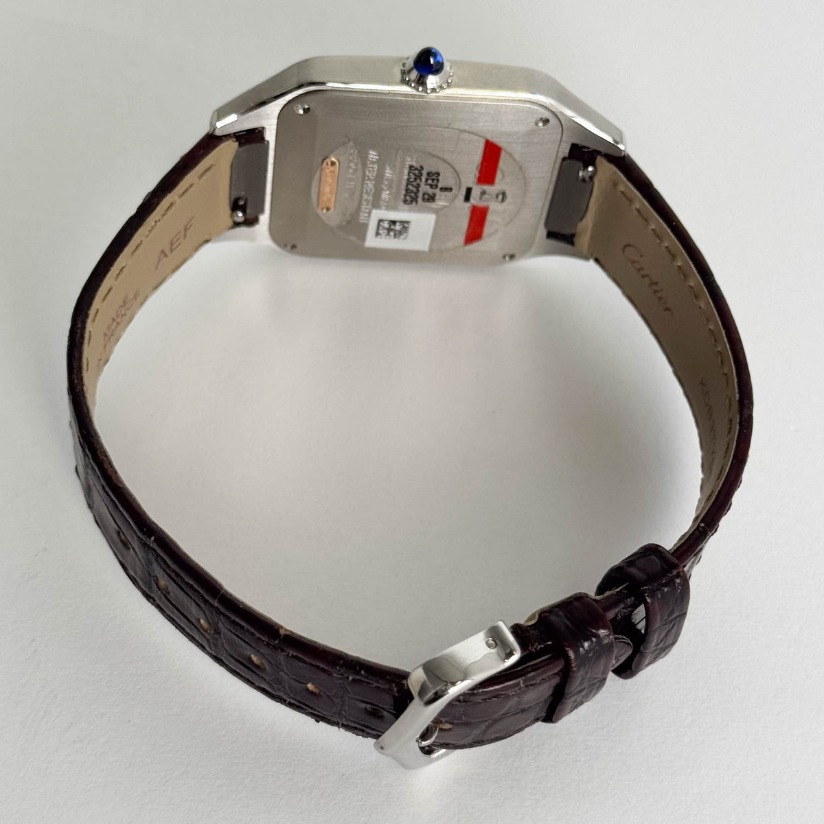 Cartier Santos 31mm White Dial Watch Ref# W2SA0037