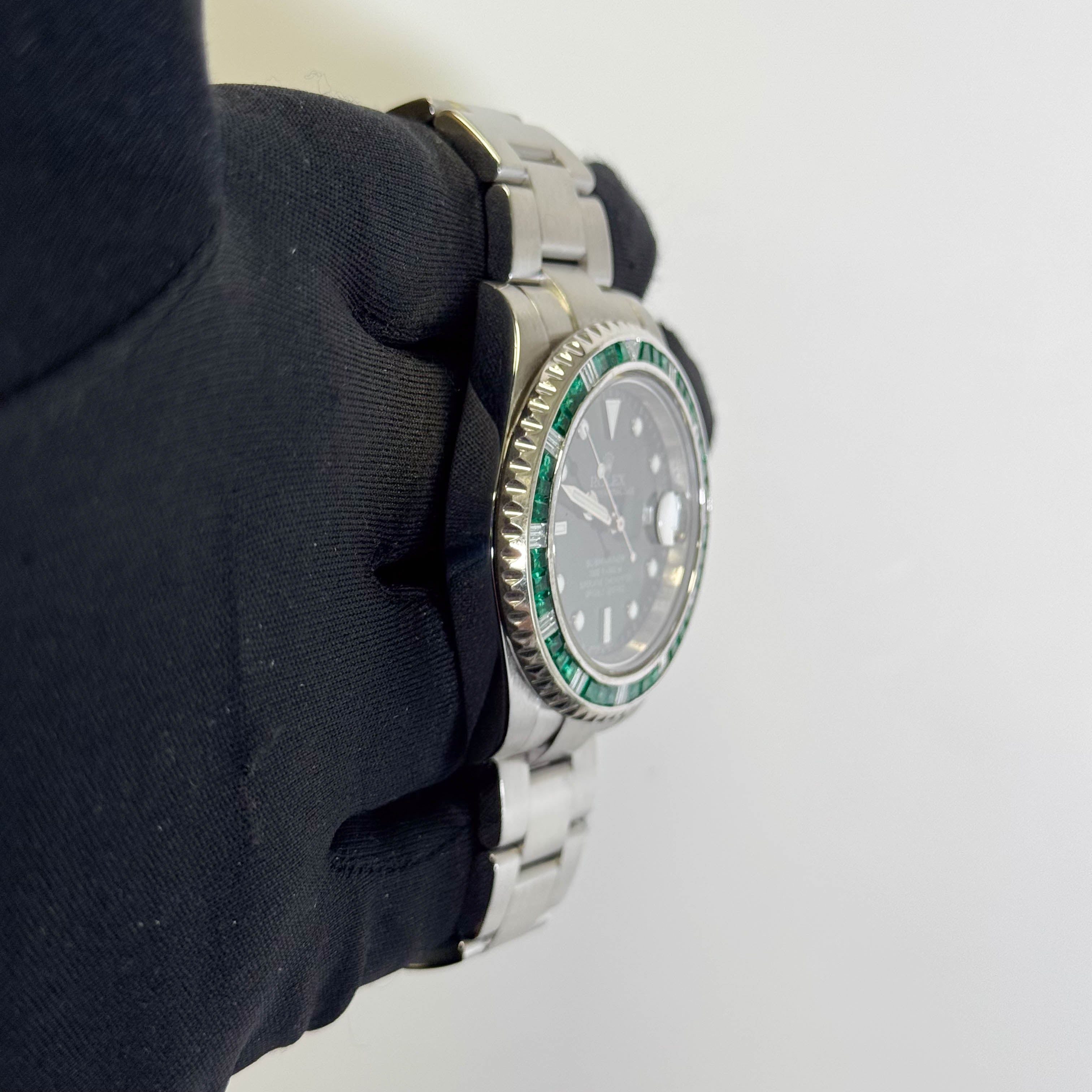 Rolex Submariner 40mm Green Dial Watch Ref# 116610LV - Happy Jewelers Fine Jewelry Lifetime Warranty