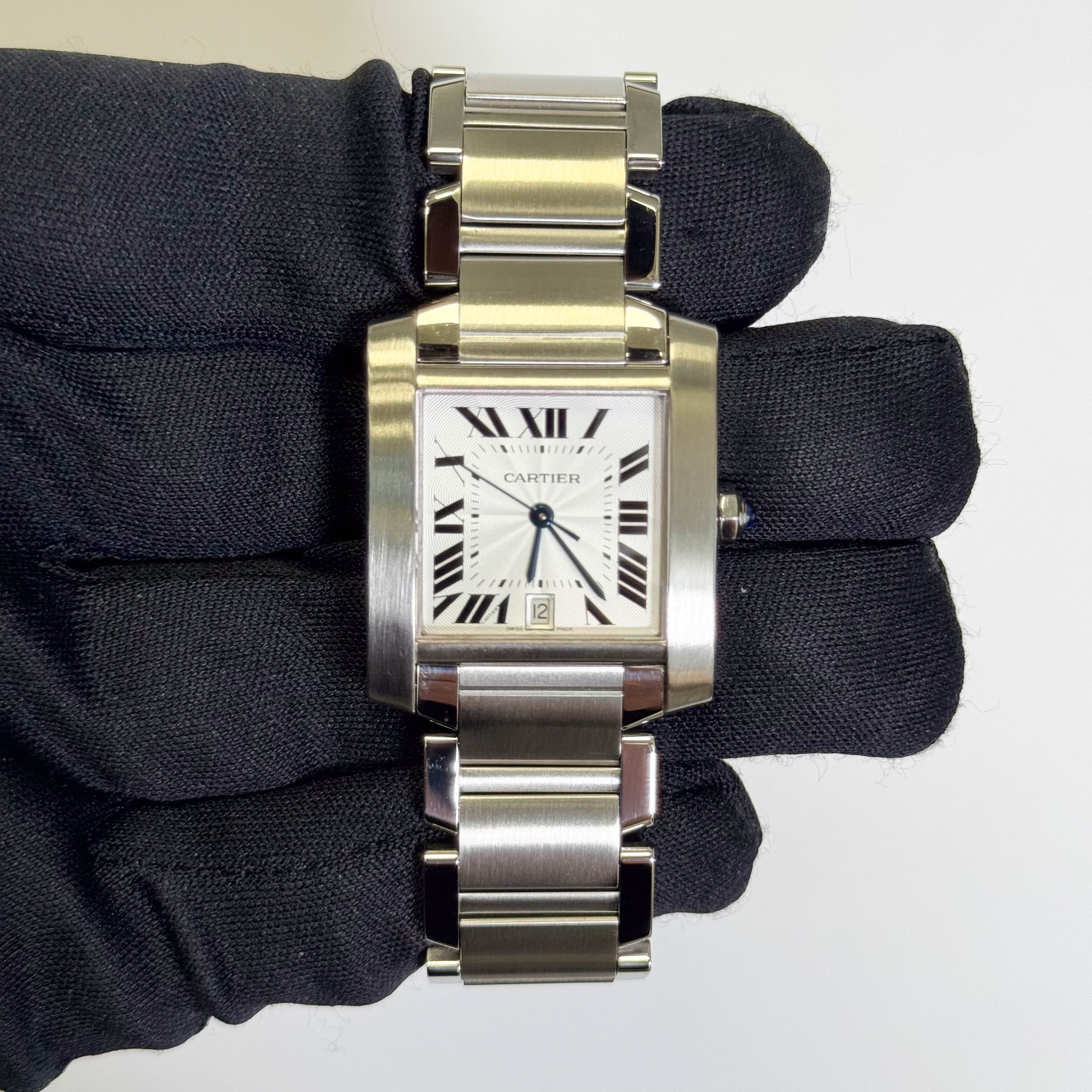 Cartier Tank 28mm White Dial Watch Ref# W51002Q3