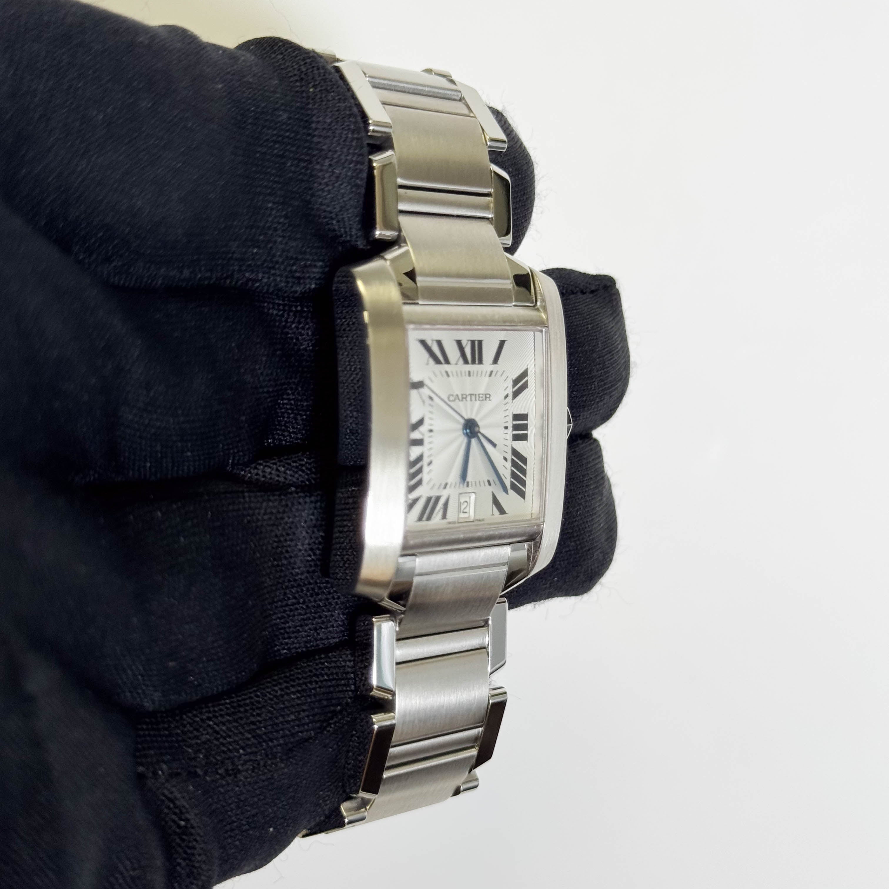 Cartier Tank 28mm White Dial Watch Ref# W51002Q3