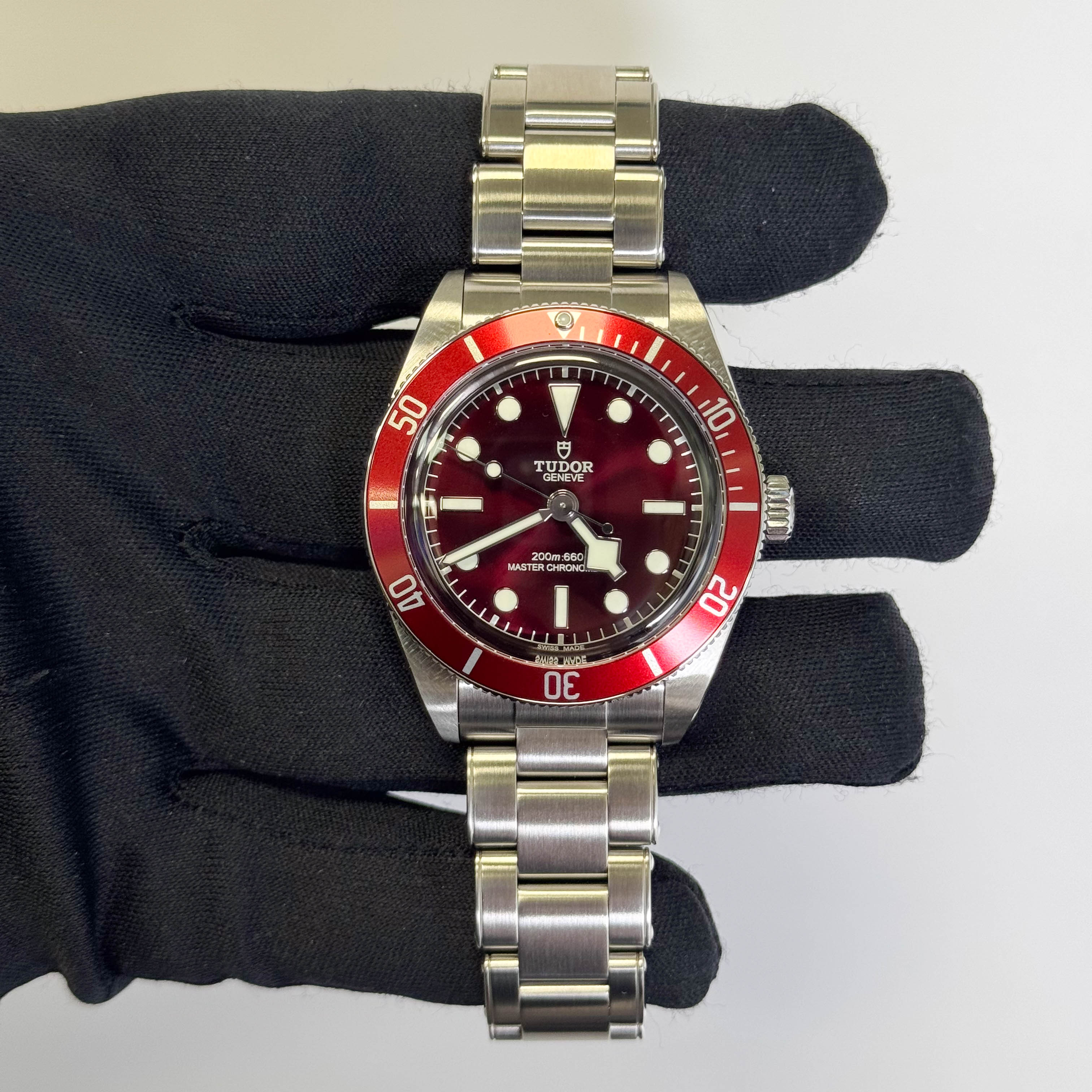 Tudor Black Bay 39mm Red Dial Watch Ref# 7939A1A0RU - Happy Jewelers Fine Jewelry Lifetime Warranty