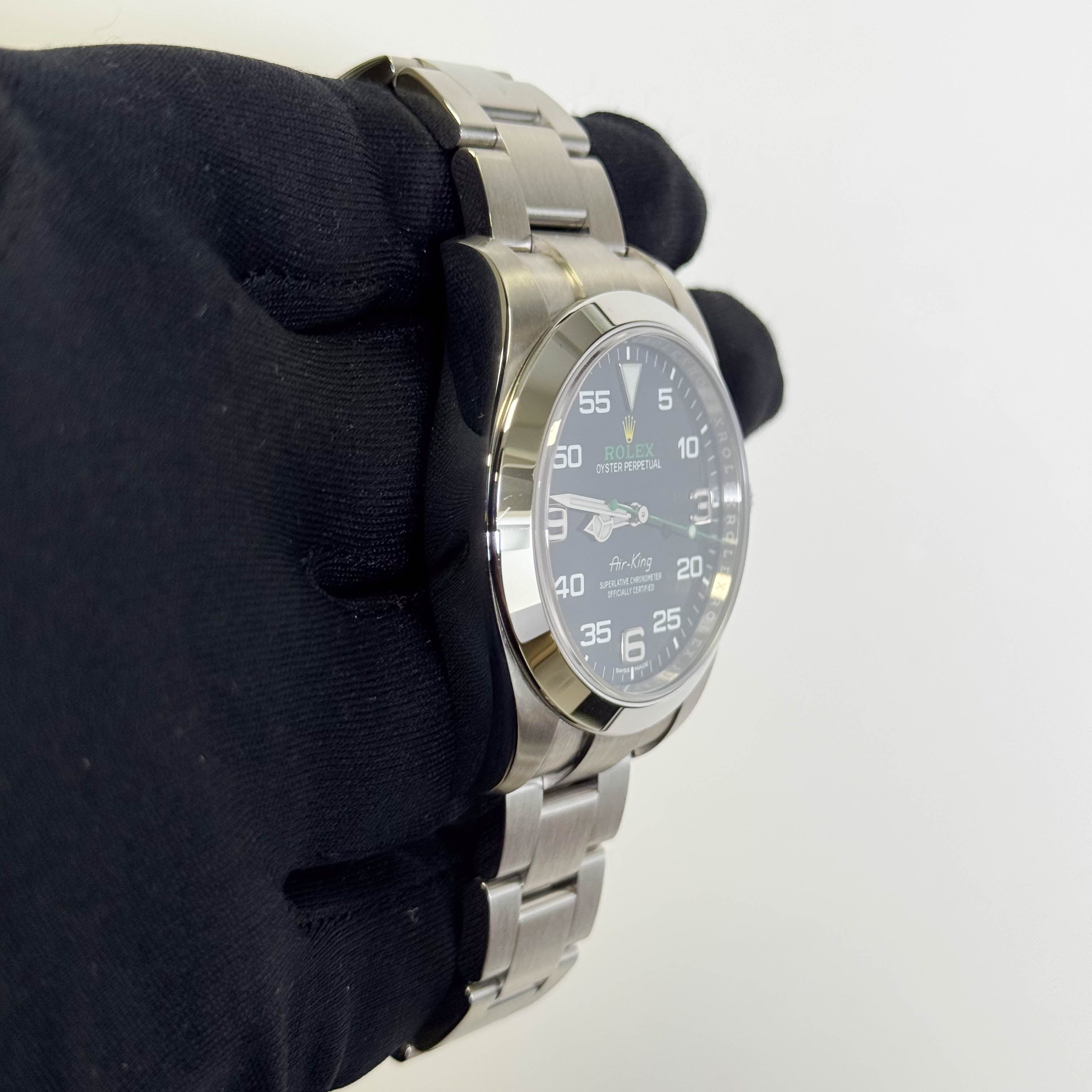 Rolex Air-King 40mm Black Dial Watch Ref# 116900